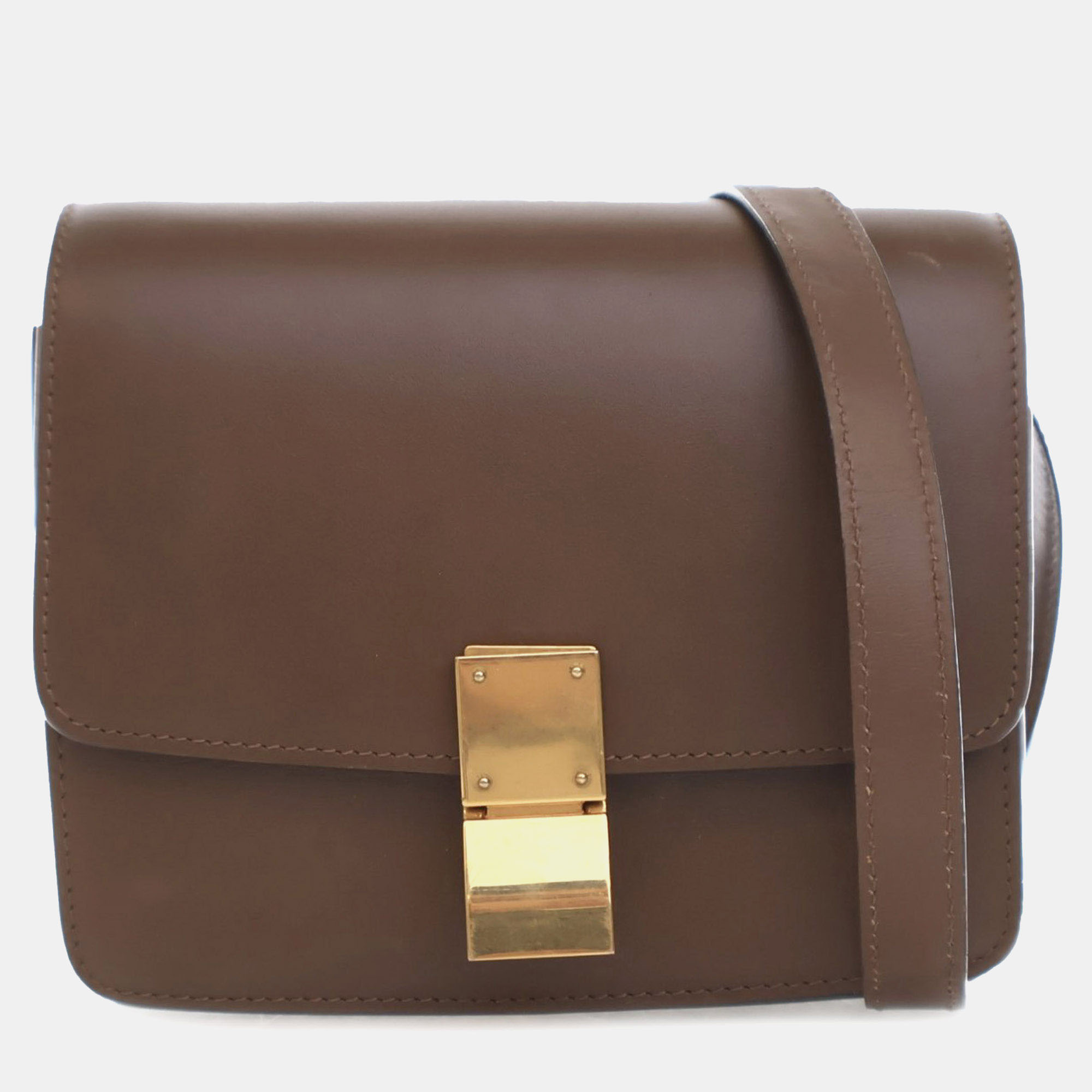 

Celine Small Classic Box, Brown