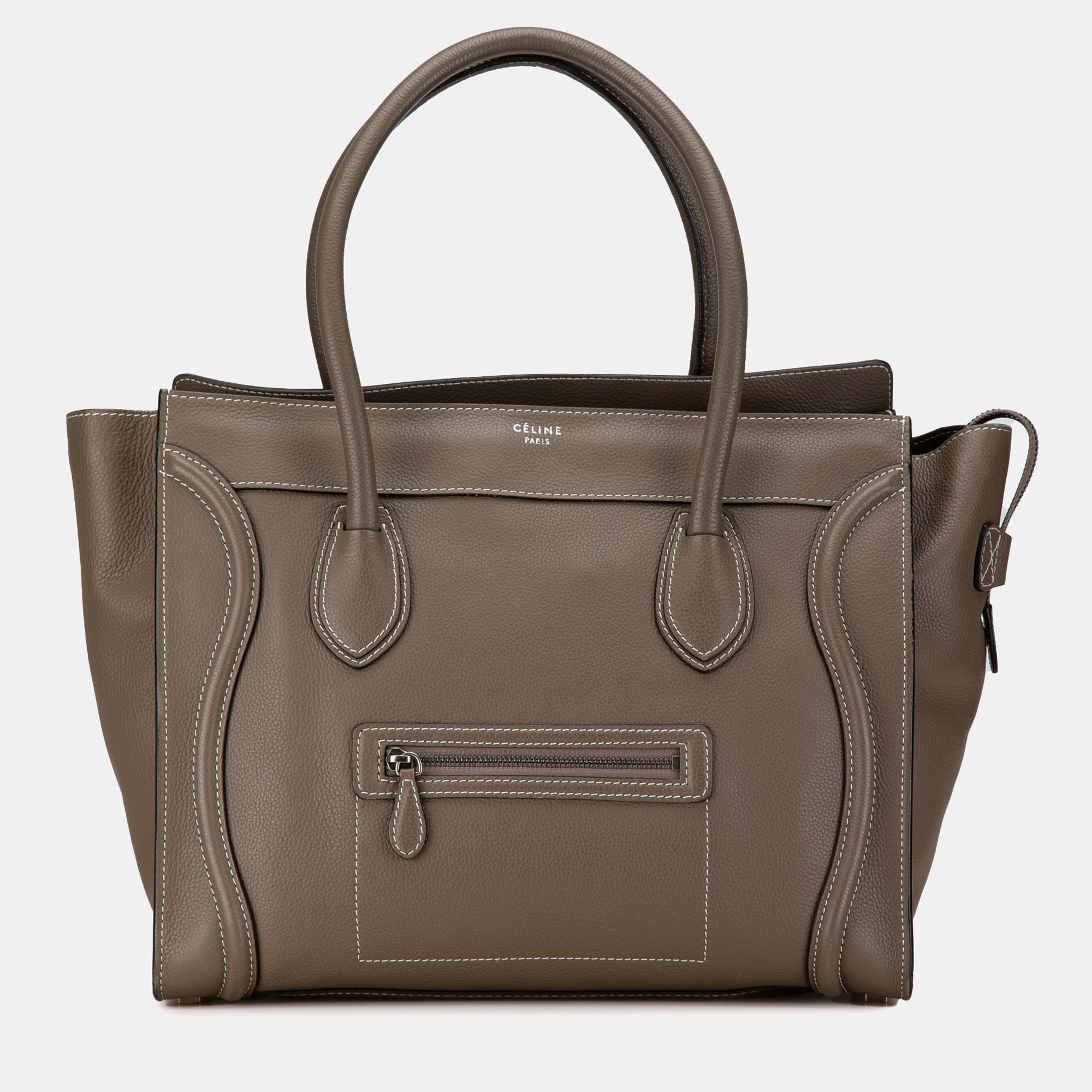 

Celine Medium Luggage Tote, Brown