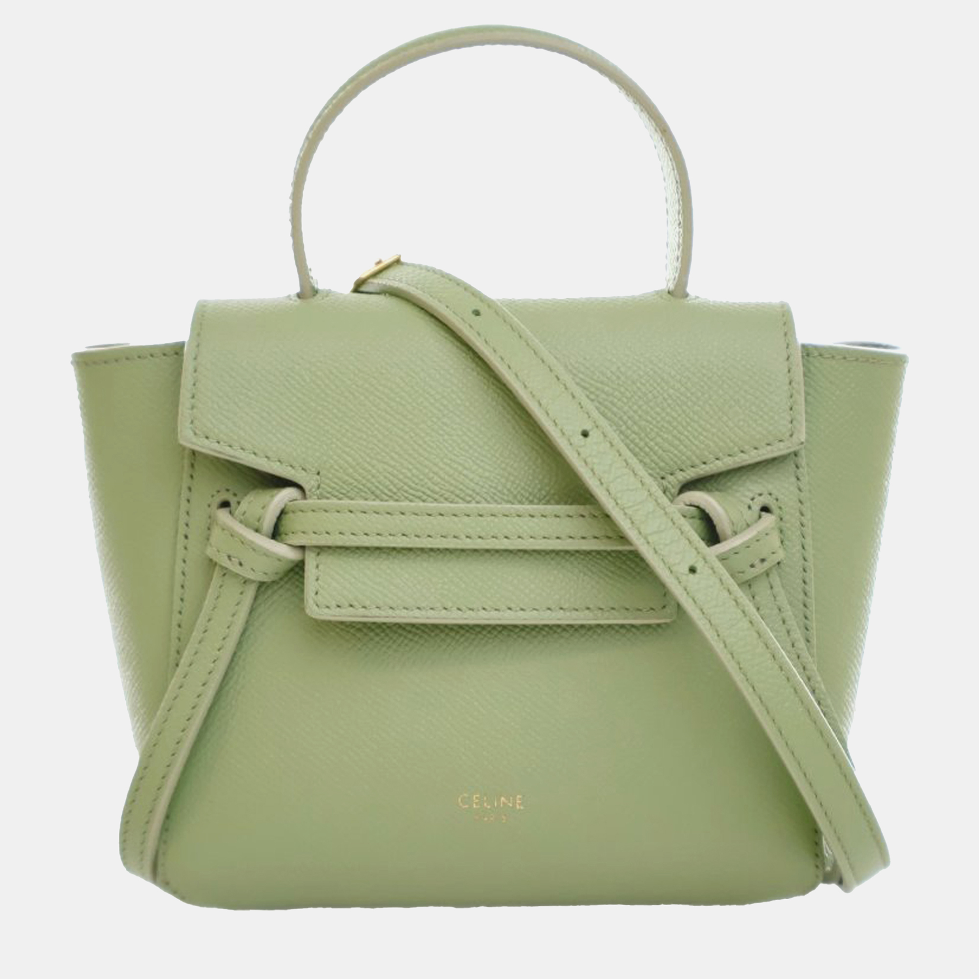 

Celine Pico Belt Bag, Green