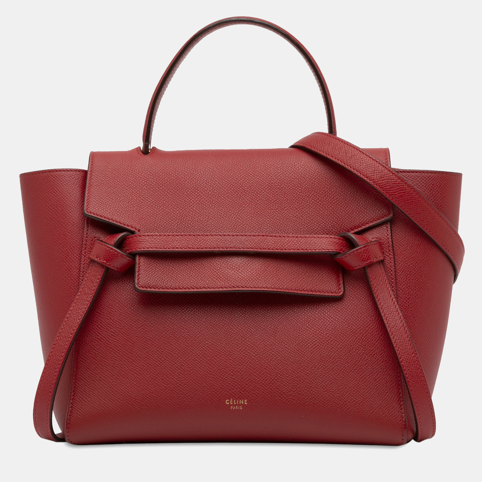 

Celine Micro Belt Bag, Red