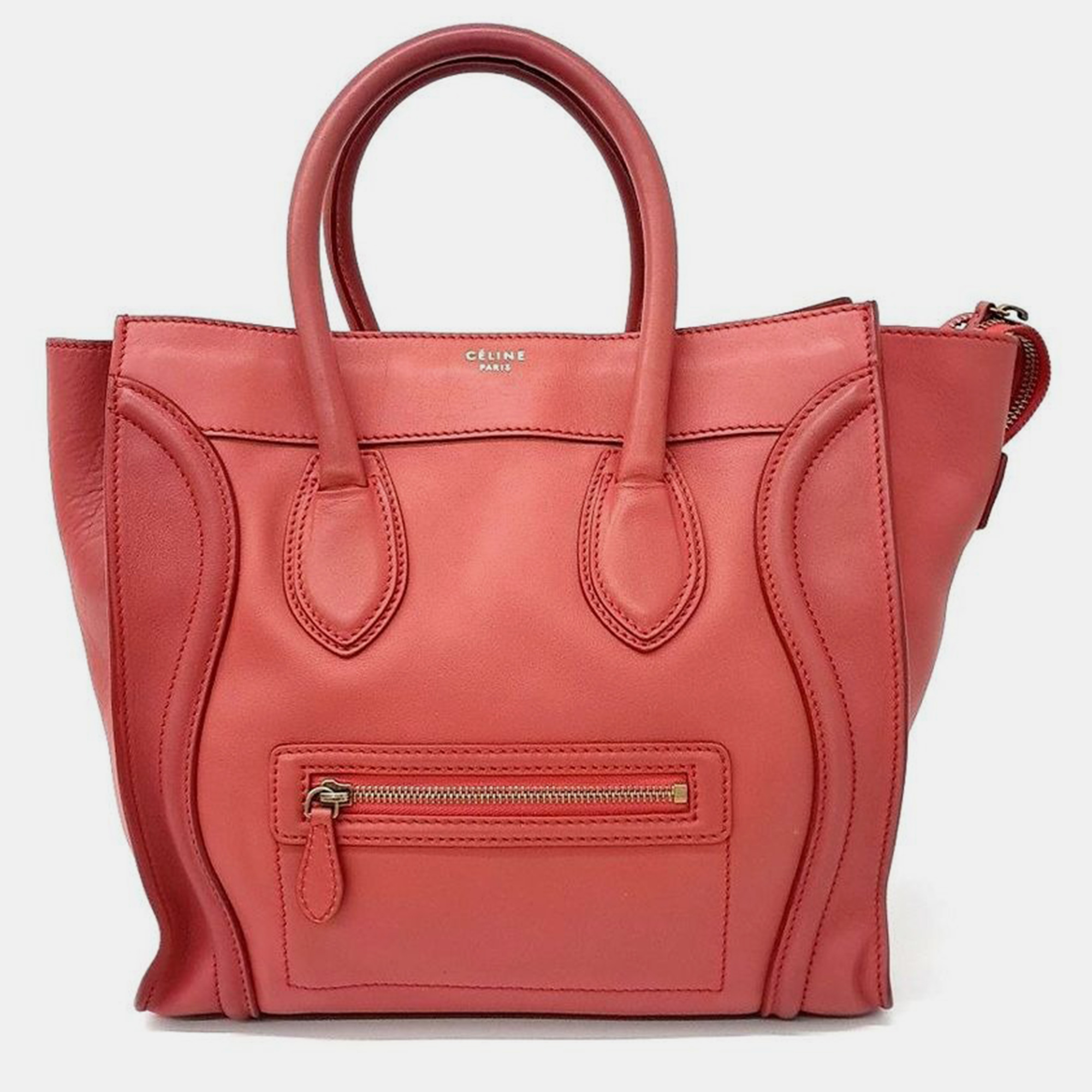 

Celine luggage bag, Red