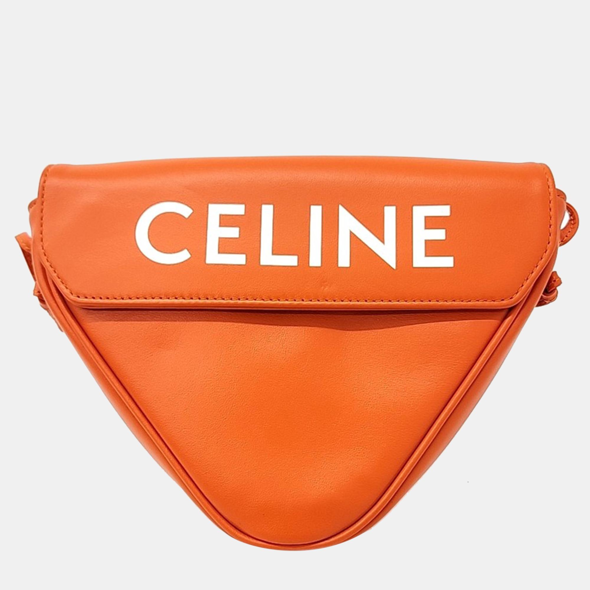 

Celine triangle bag, Orange