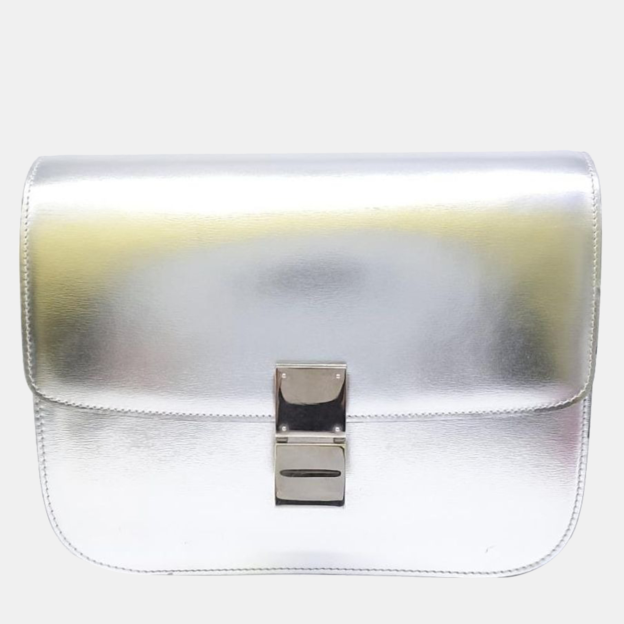 

Celine Classic Box Bag, Silver