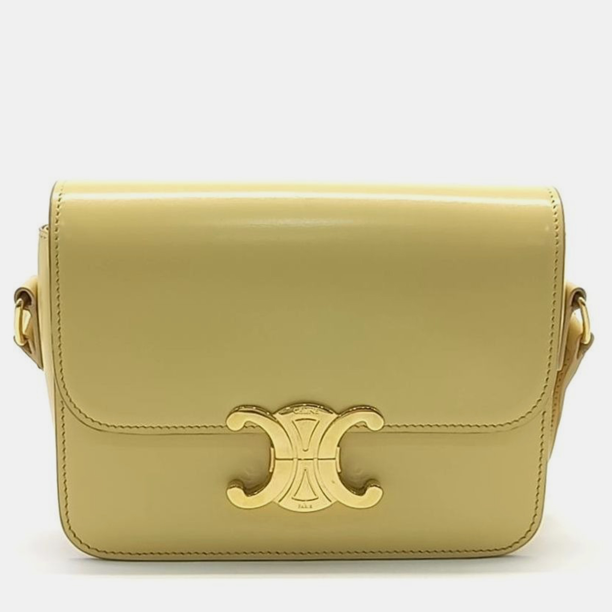 

Celine Triumph Bag Tin, Yellow