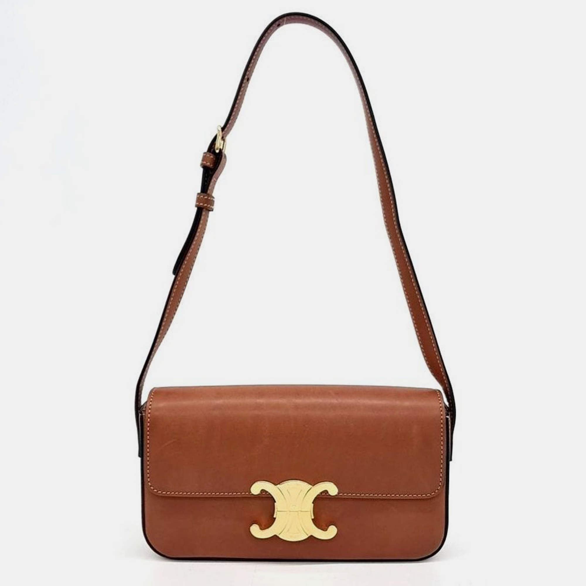 

Celine Triumph shoulder bag, Brown