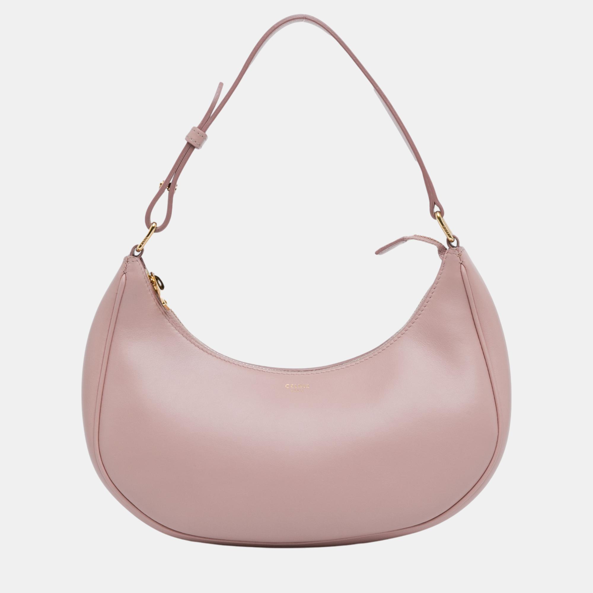 

Celine Pink Leather Ava Shoulder Bag