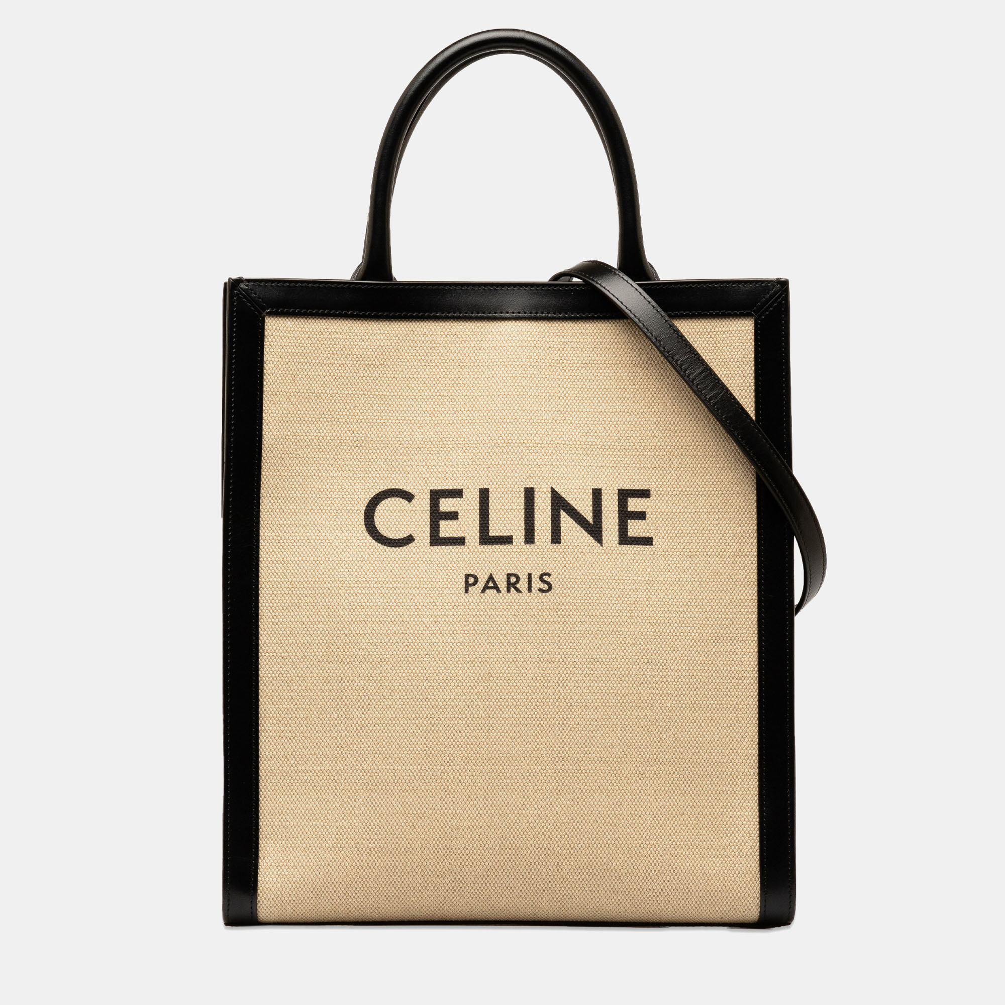 

Celine Brown Canvas Medium Vertical Cabas