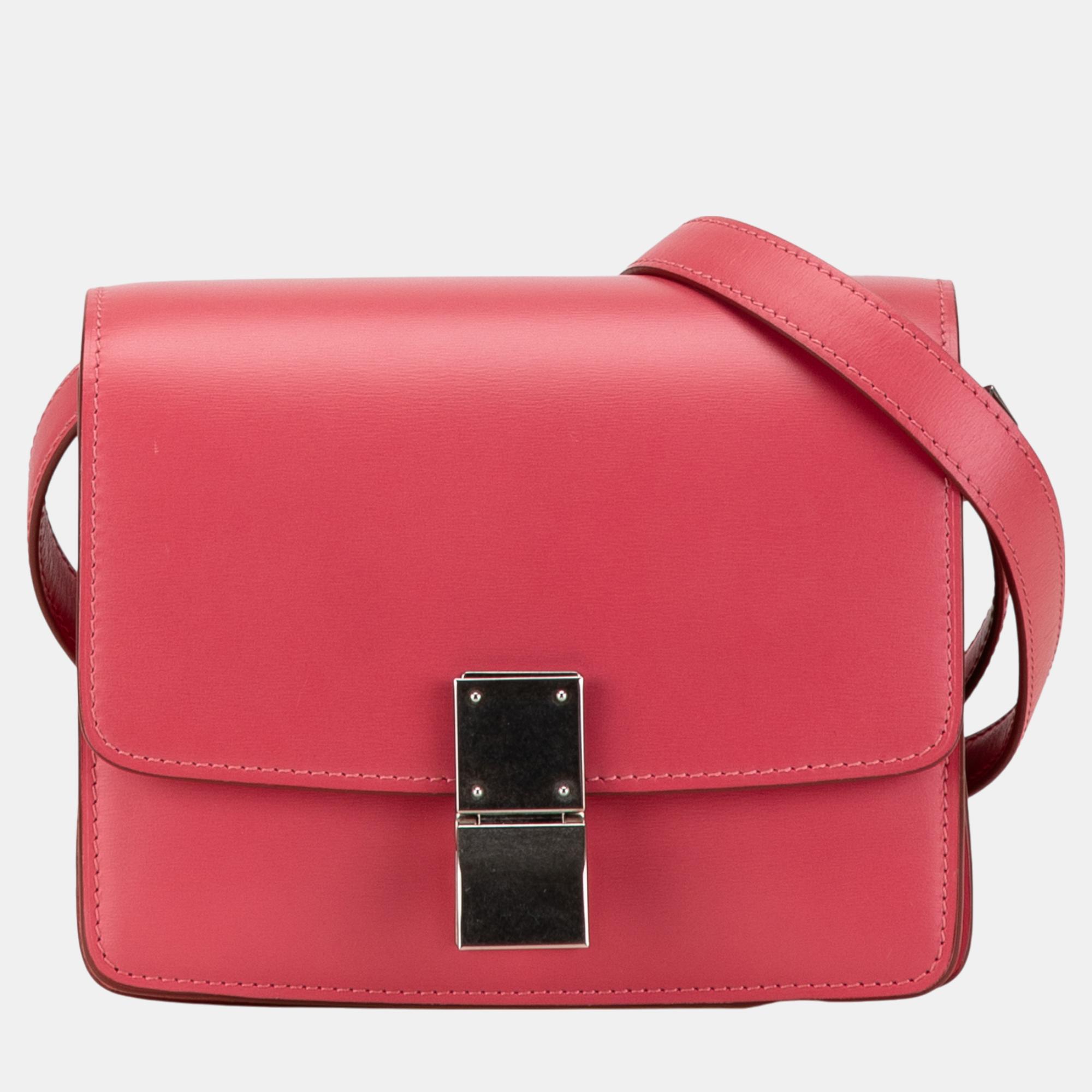 

Celine Pink Small Calfskin Classic Box