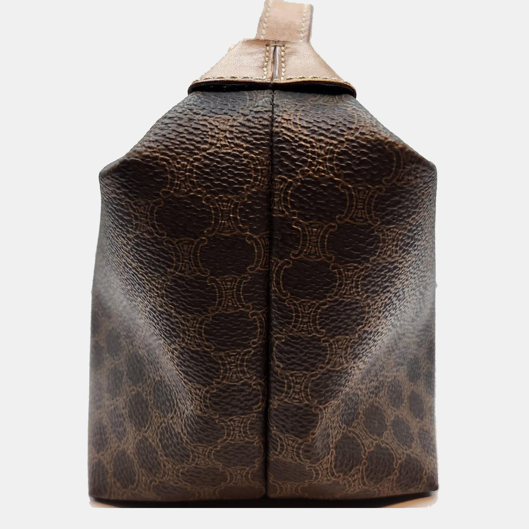 Celine Vintage Macadam Mini Pochette Handbag 