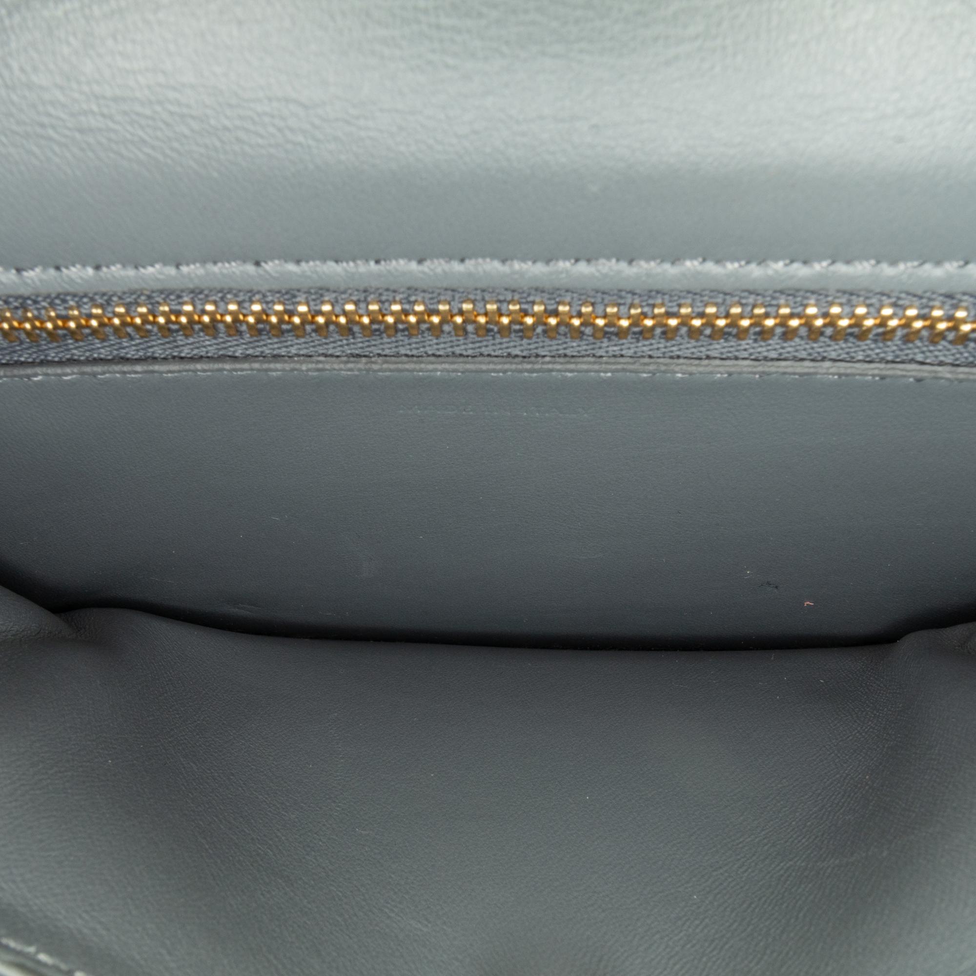 Celine Grey Small Liege Calfskin Classic Box 