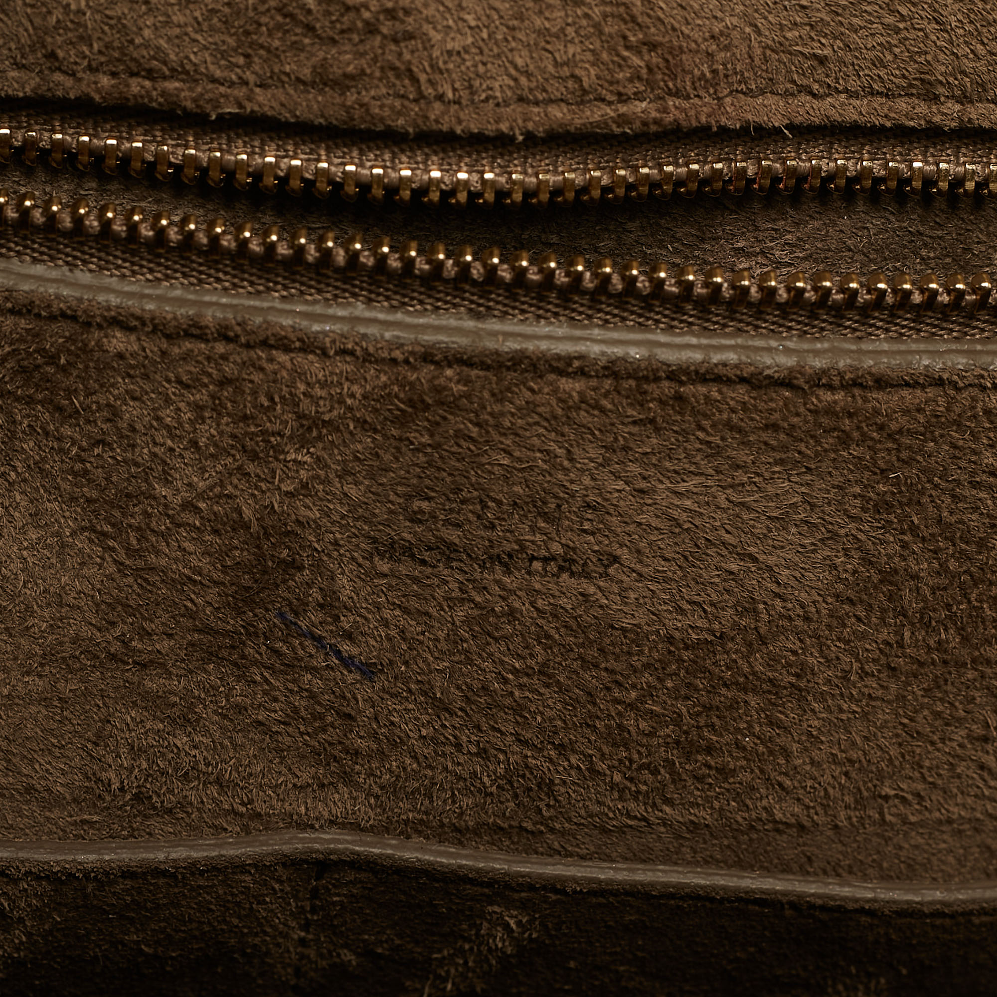 Celine Tricolor Leather Small Ring Satchel 