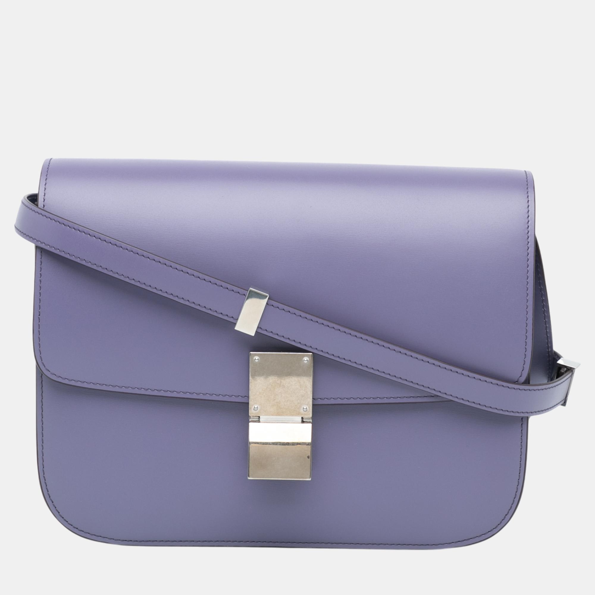 

Celine Purple Medium Calfskin Classic Box