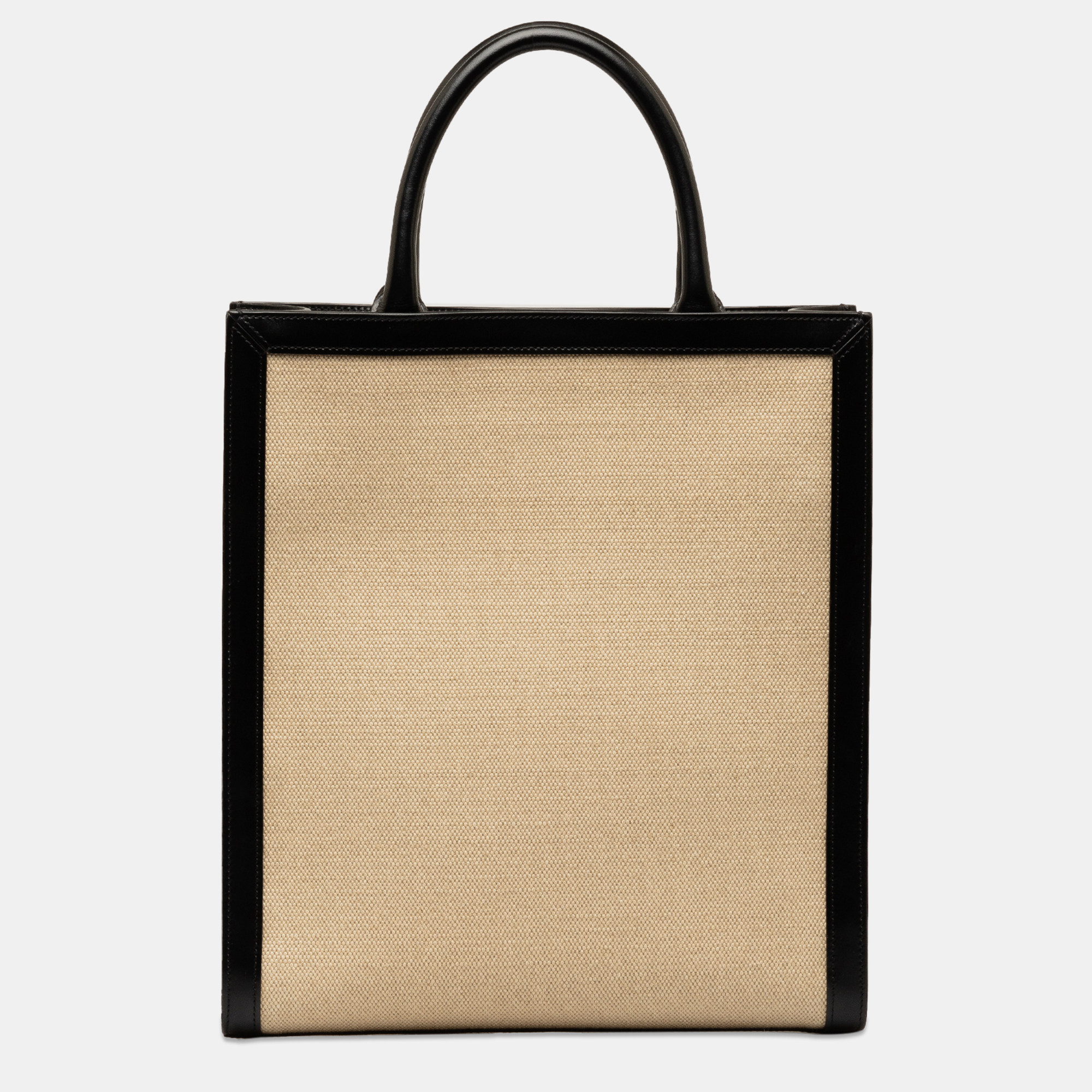 Celine Brown Small Vertical Cabas Satchel Bag 