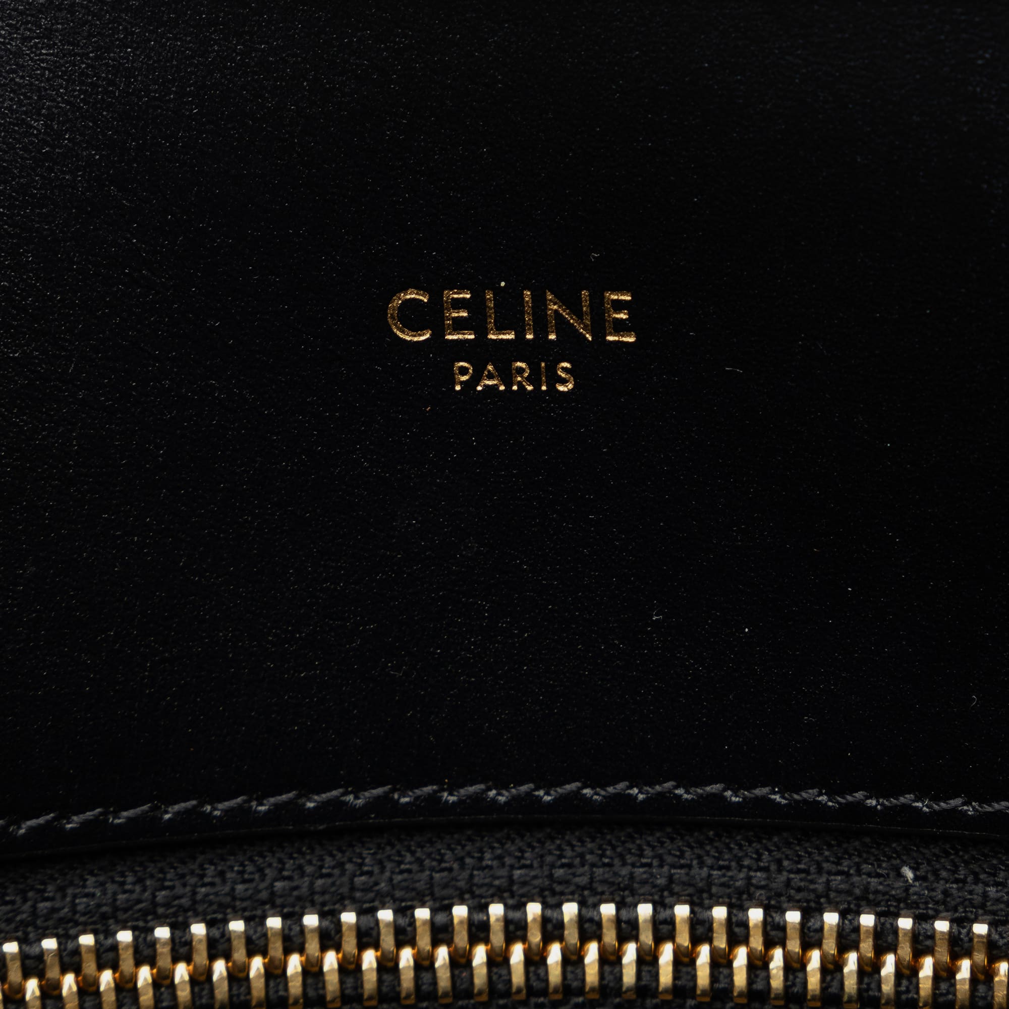 Celine Brown Small Vertical Cabas Satchel Bag 