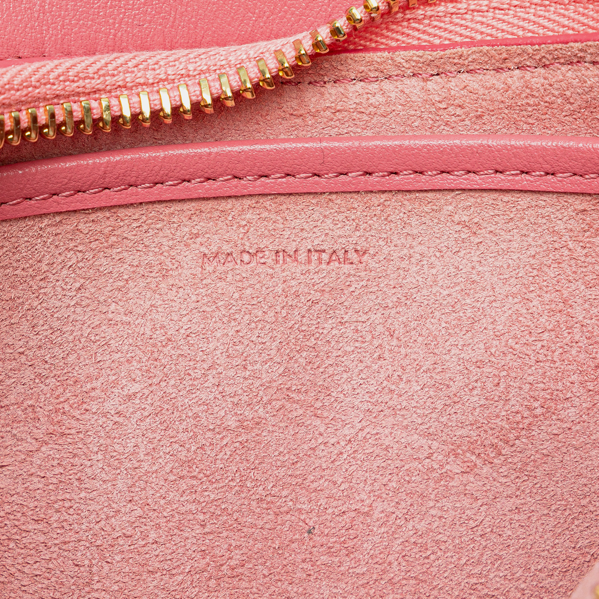 Celine Pink Leather Ava Shoulder Bag 