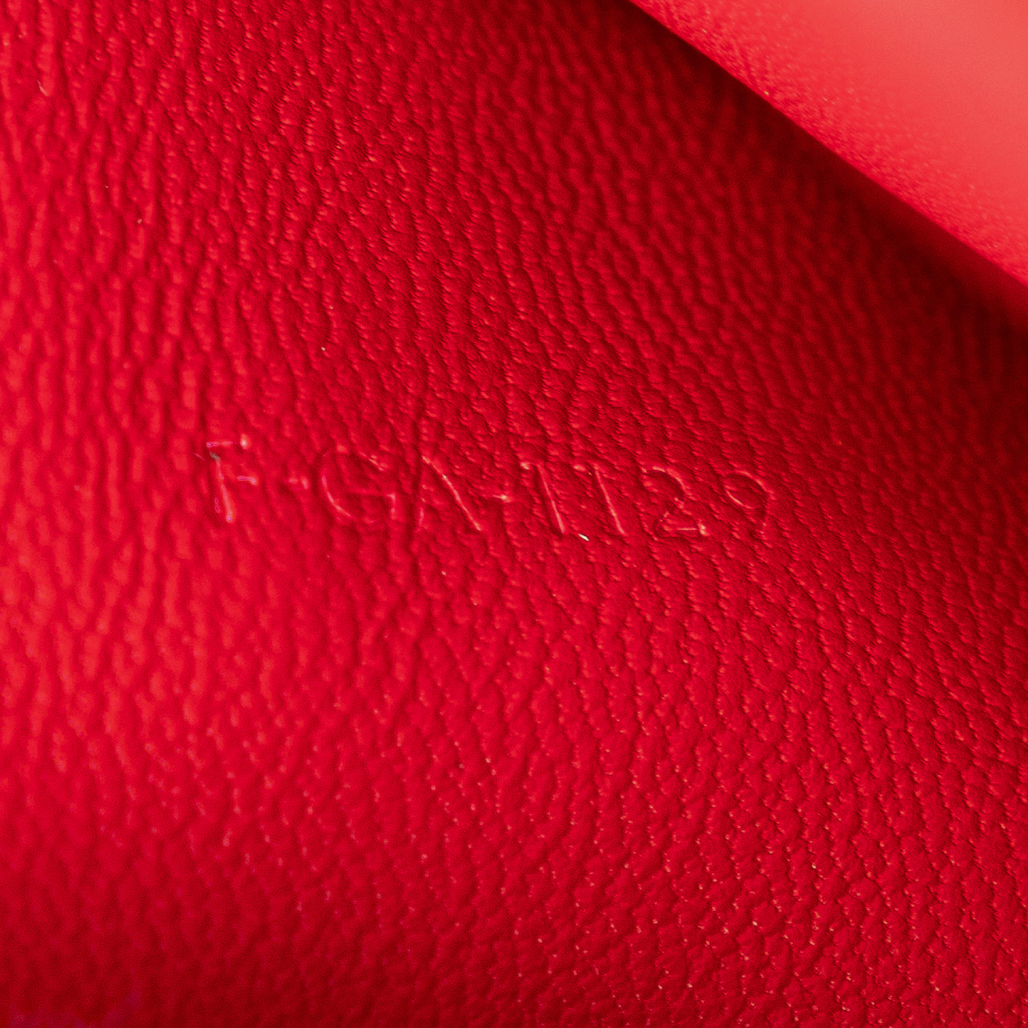 Celine Red Medium Calfskin Classic Box 