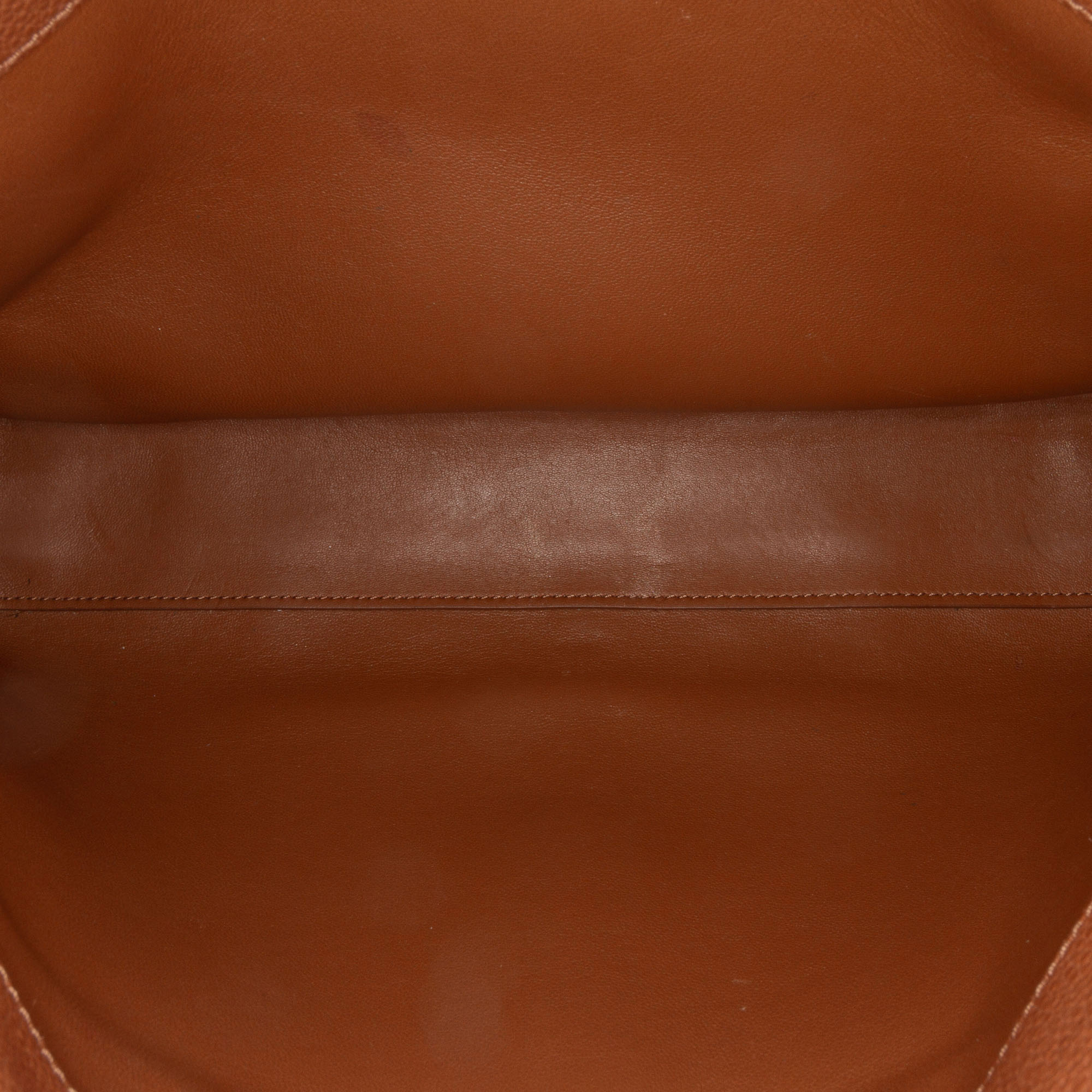 Celine Brown Medium Leather 16 Satchel Bag 