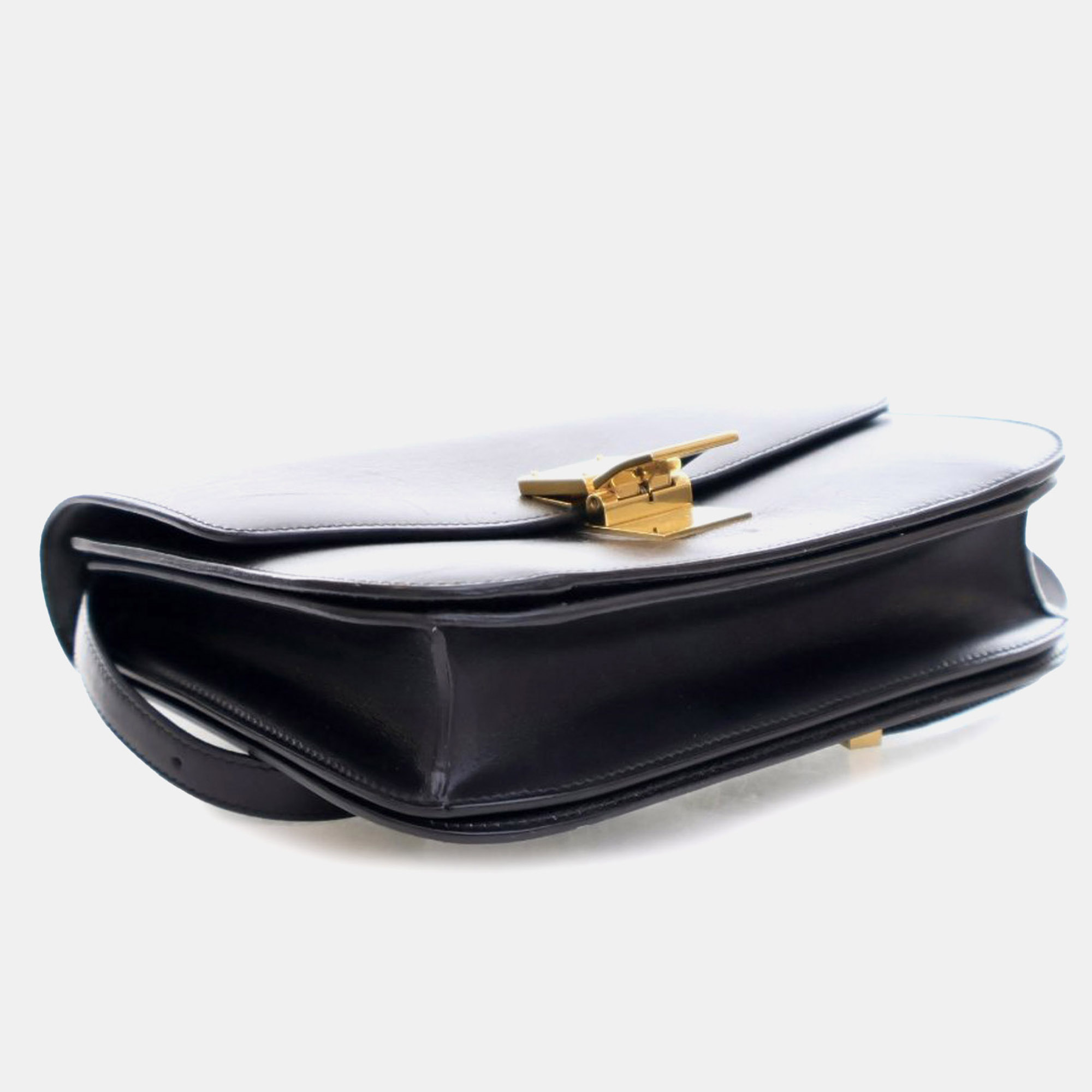 Celine Black Medium Calfskin Classic Box 