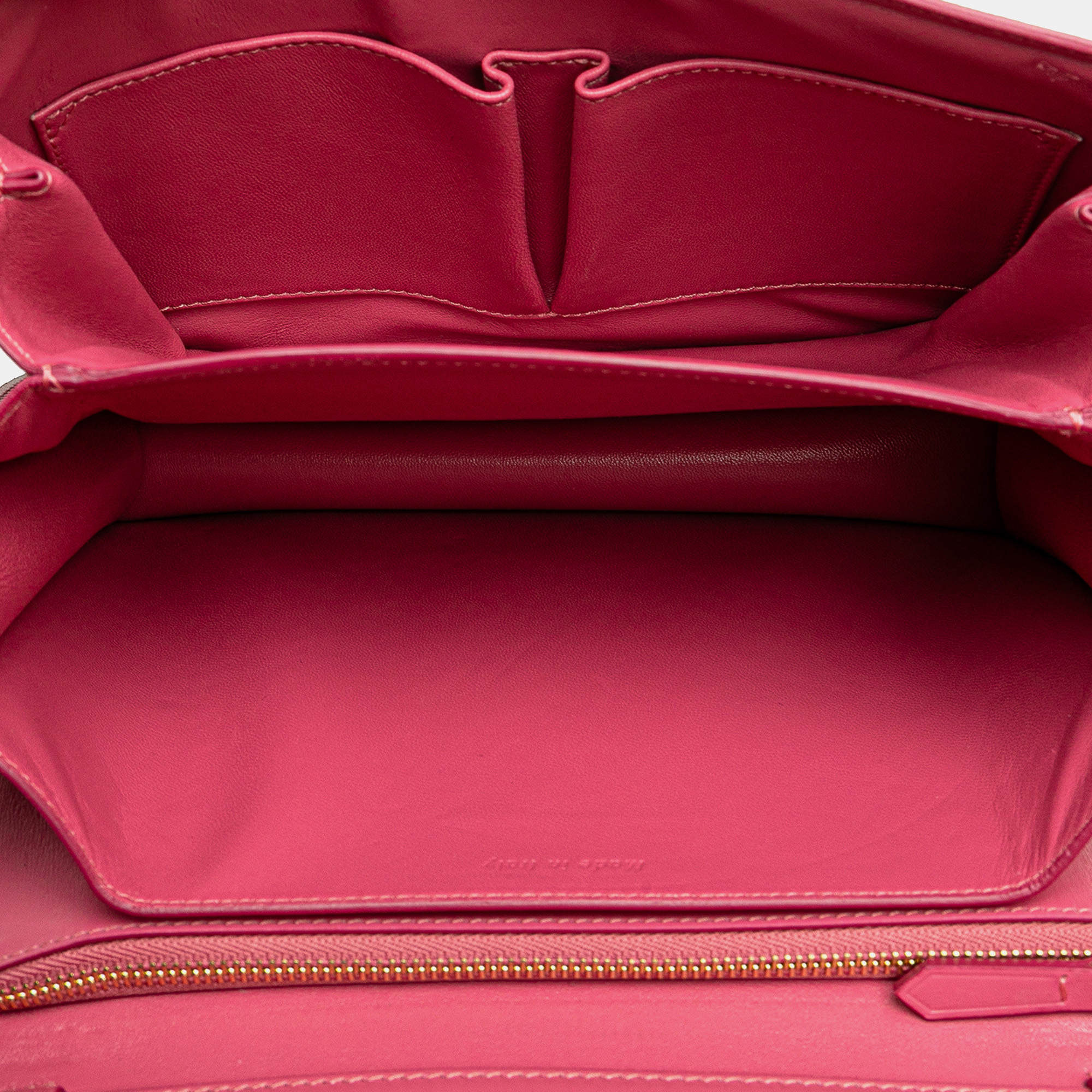 Celine Pink Medium Calfskin Classic Box 