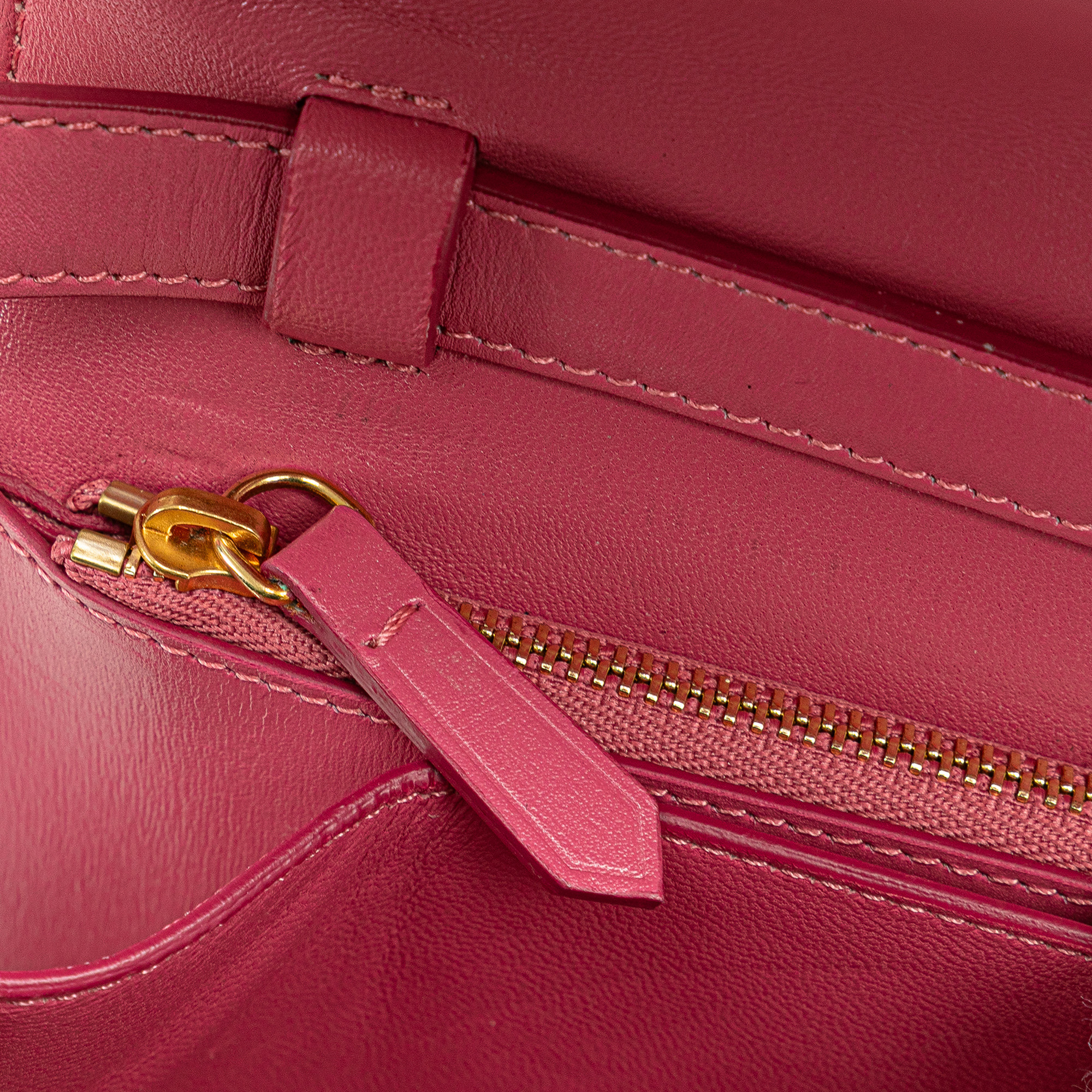 Celine Pink Medium Calfskin Classic Box 