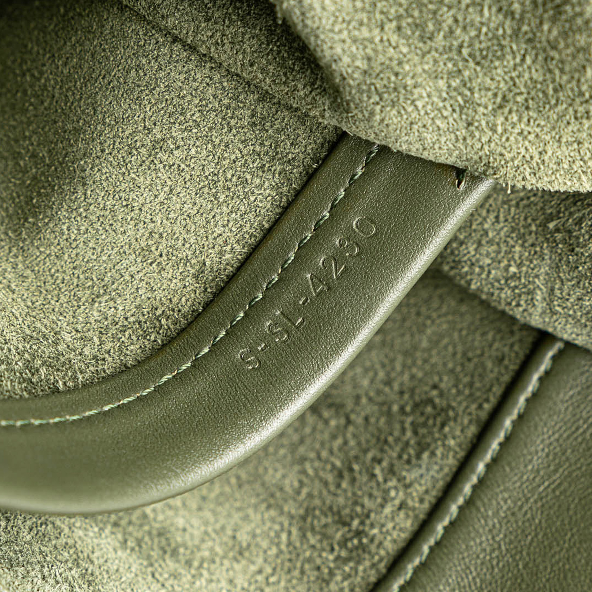 Celine Green Medium Leather Soft 16 Shoulder Bag 