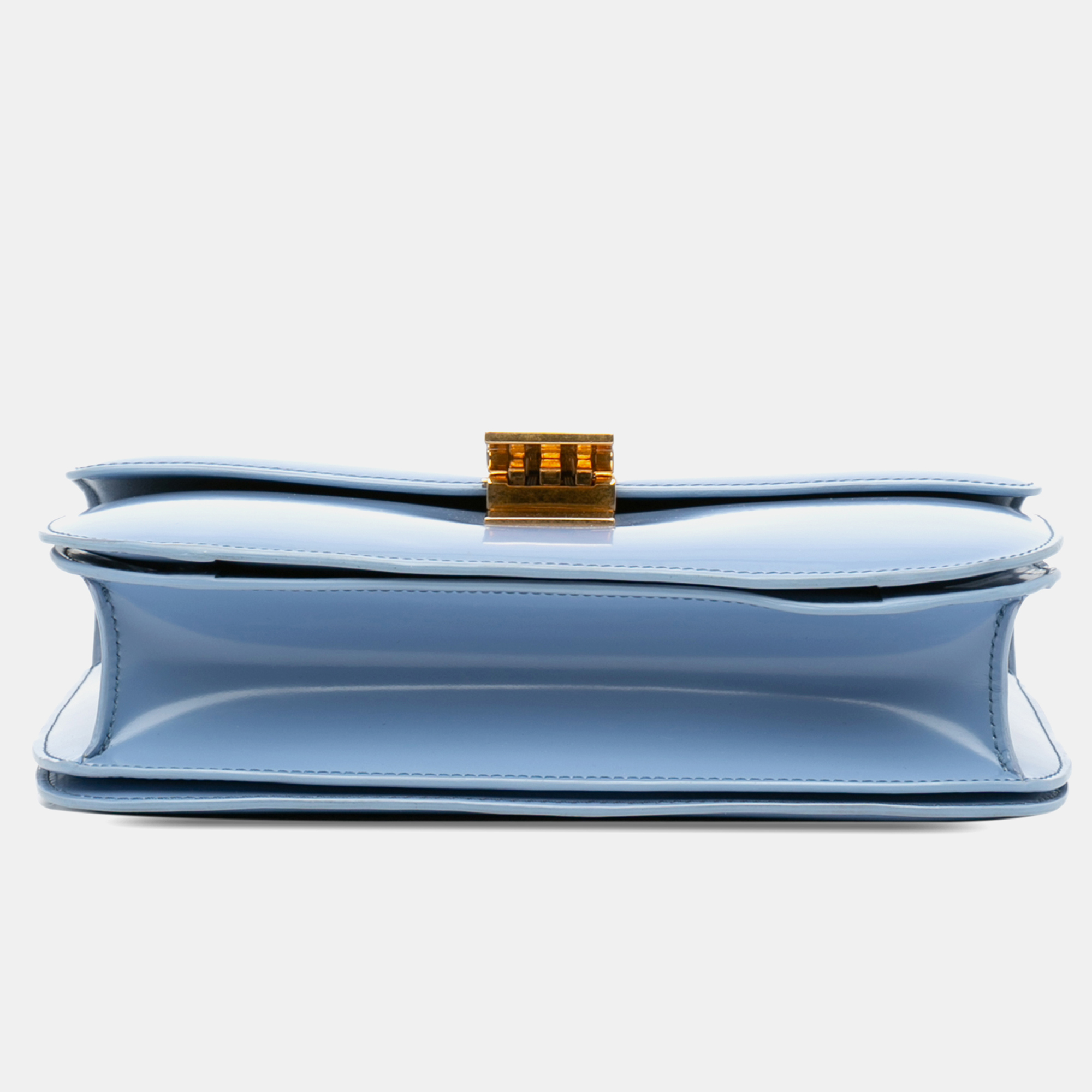 Celine Blue Medium Calfskin Classic Box 