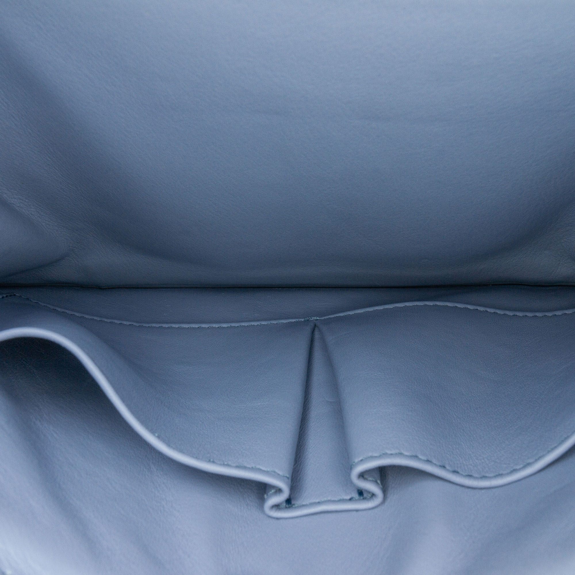 Celine Blue Medium Calfskin Classic Box 