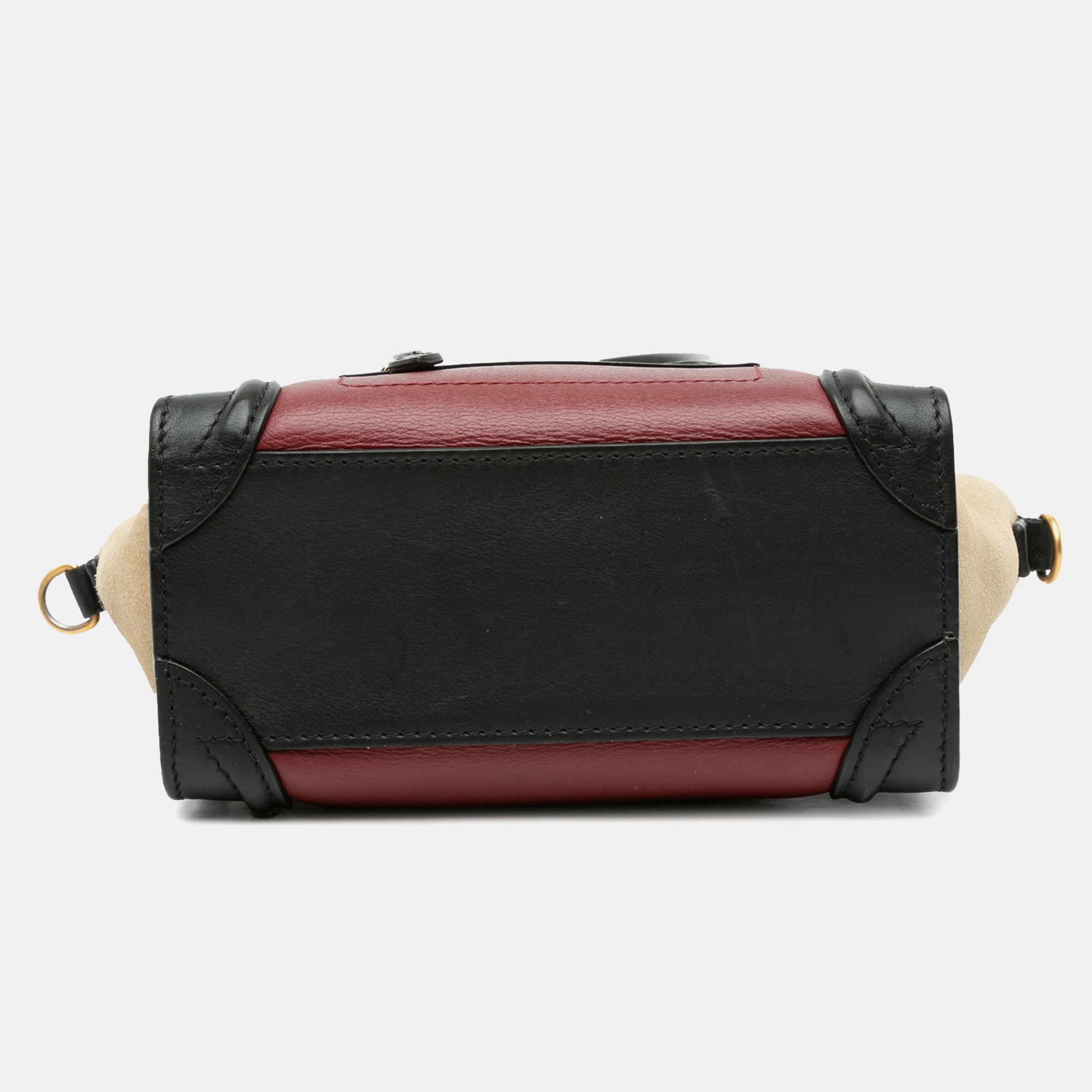 Celine Multicolor Nano Tricolor Luggage Tote 