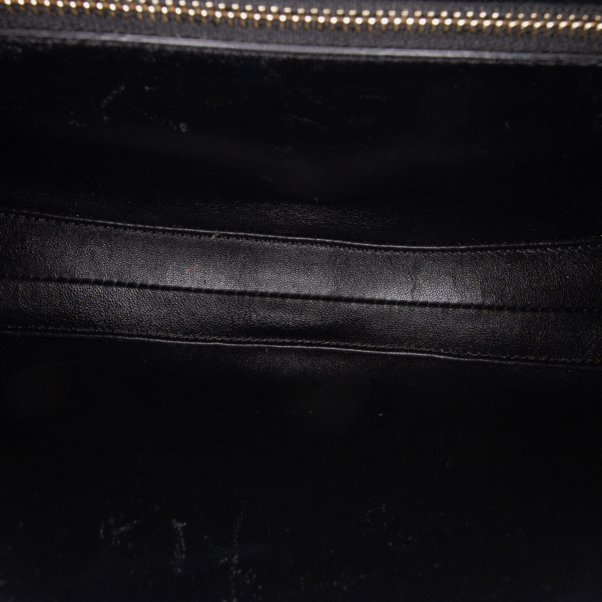 Celine Black Medium Leather Besace 16 Crossbody 