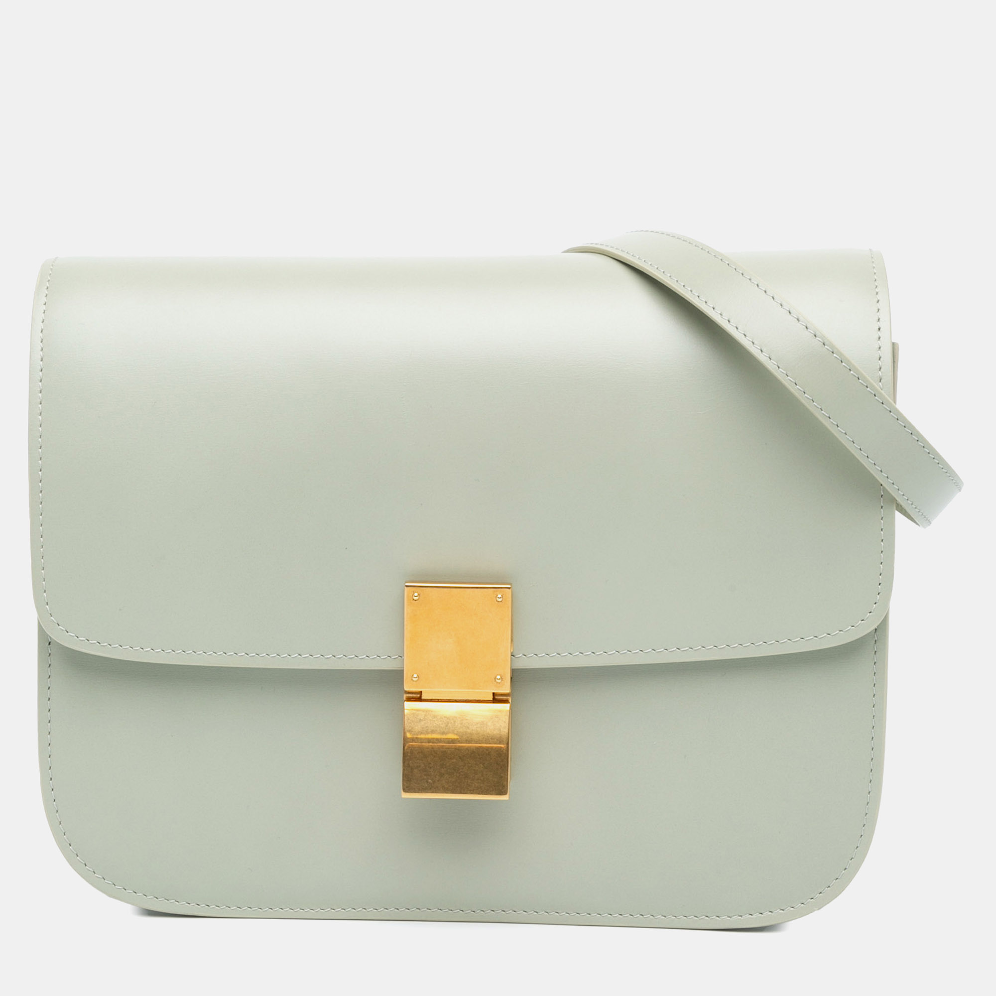 

Celine Green Medium Calfskin Classic Box