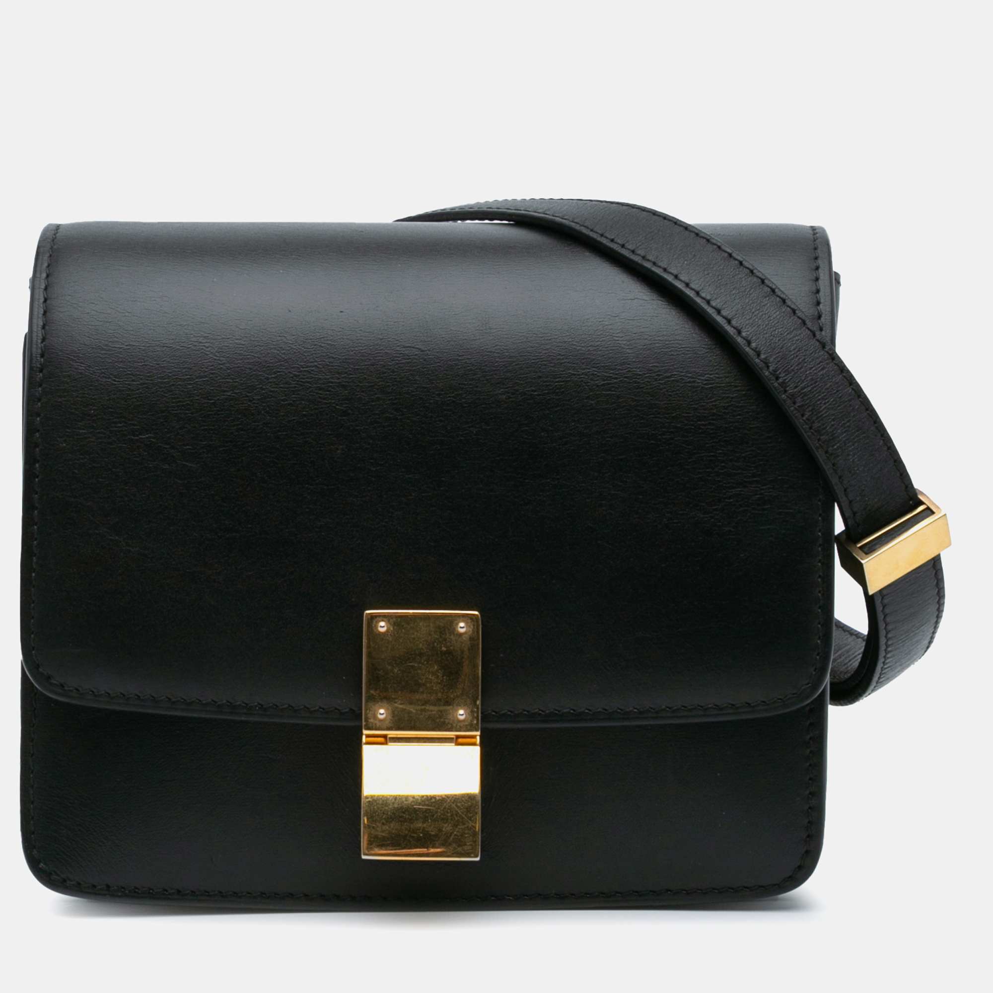 

Celine Black Teen Calfskin Classic Box