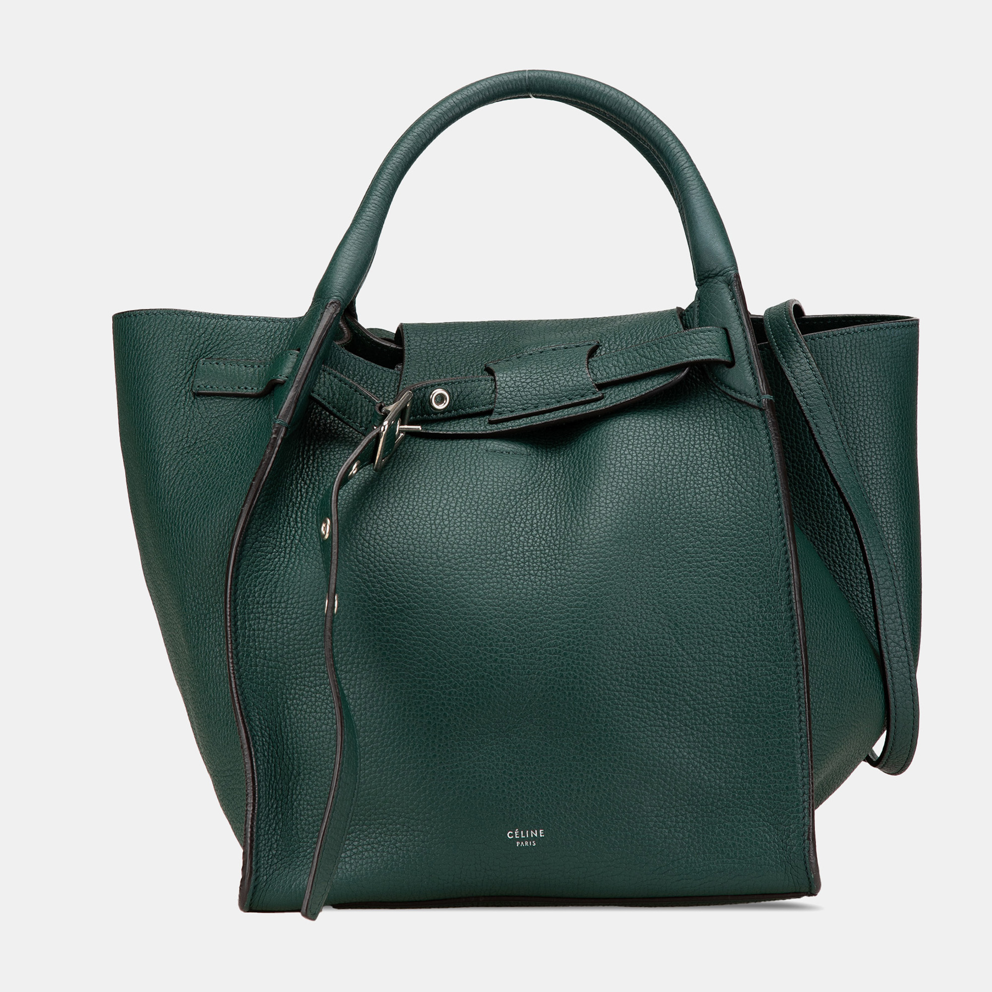 

Celine Green Small Leather Big Bag