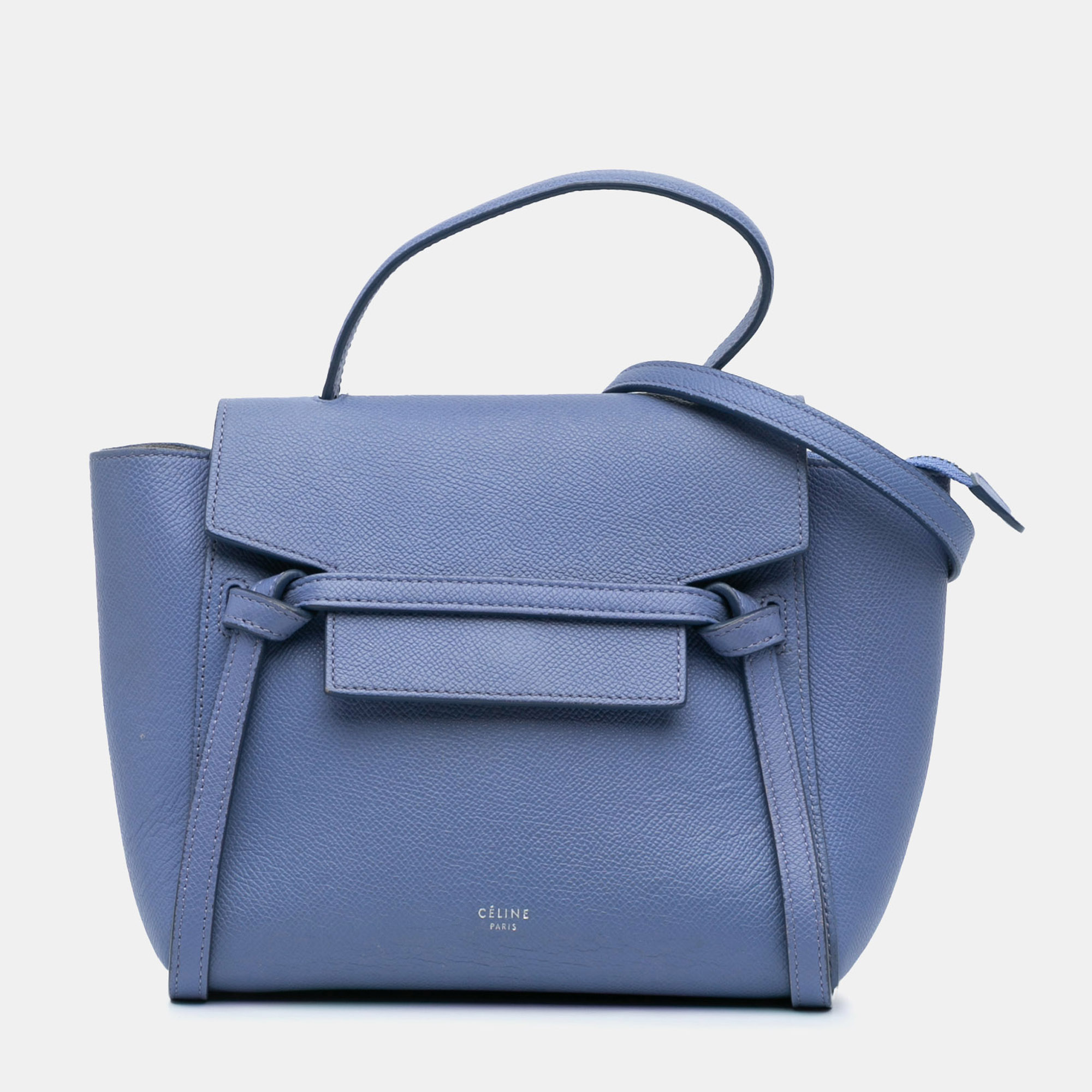 

Celine Purple Nano Grained Calfskin Belt Bag