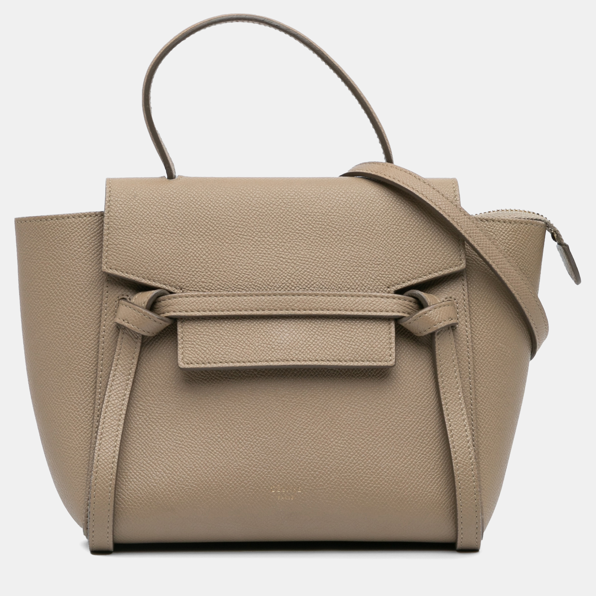 

Celine Beige Nano Grained Calfskin Belt Bag