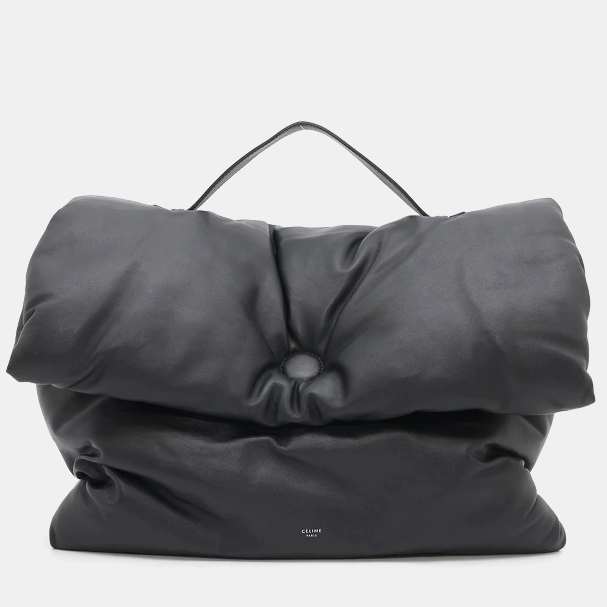 

Celine Black Leather Pillow Shoulder Bag