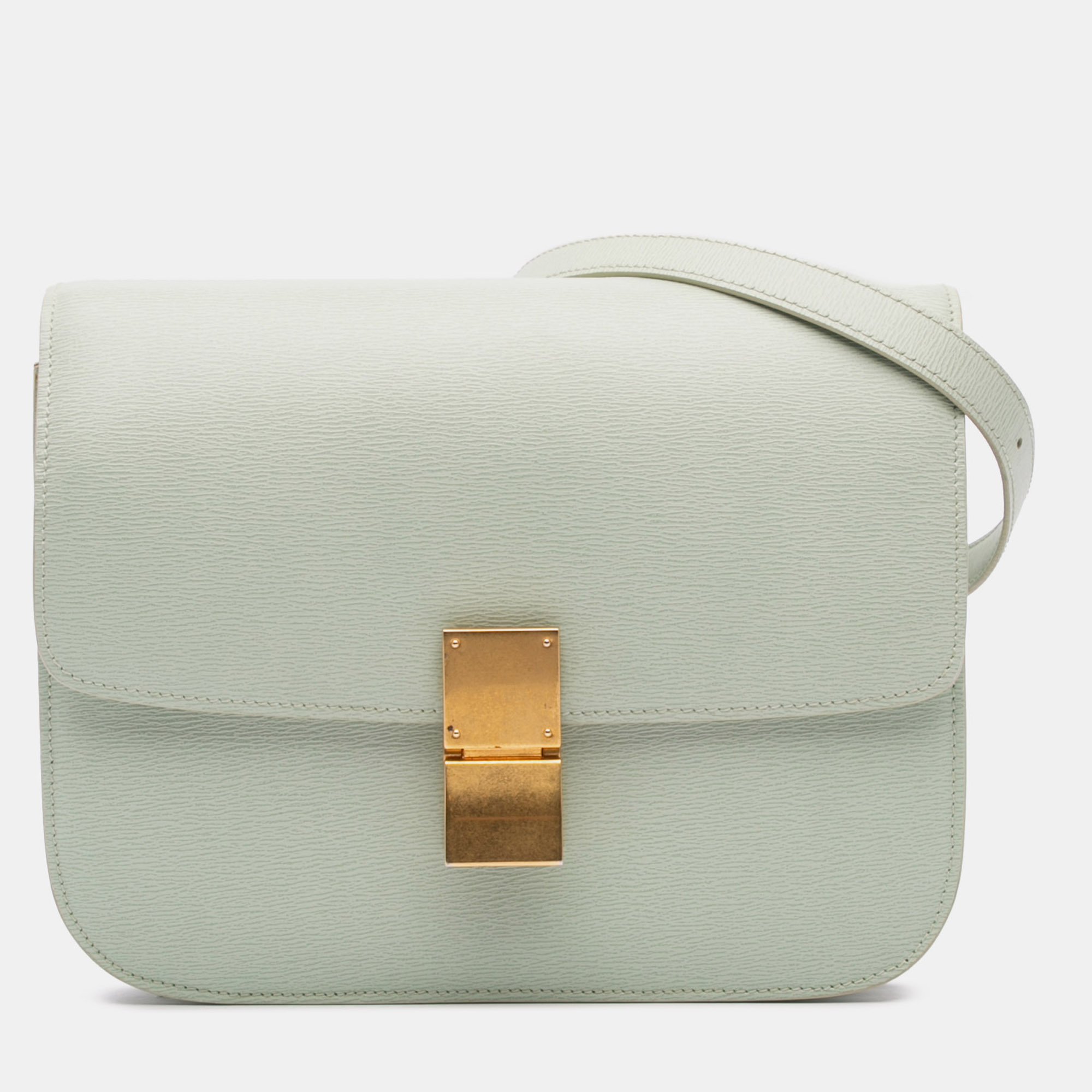 

Celine Green Medium Calfskin Classic Box