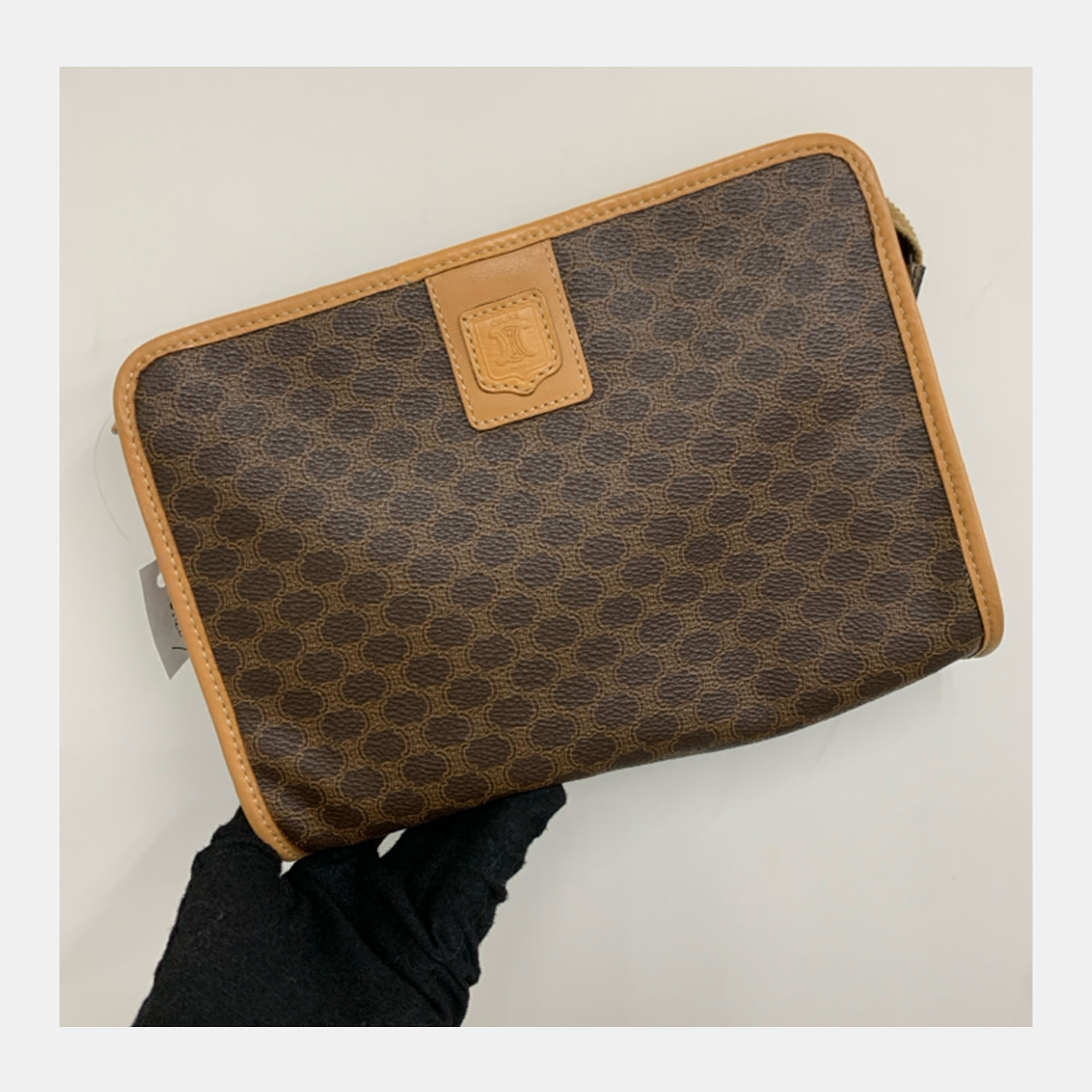 

Celine Brown Macadam Clutch