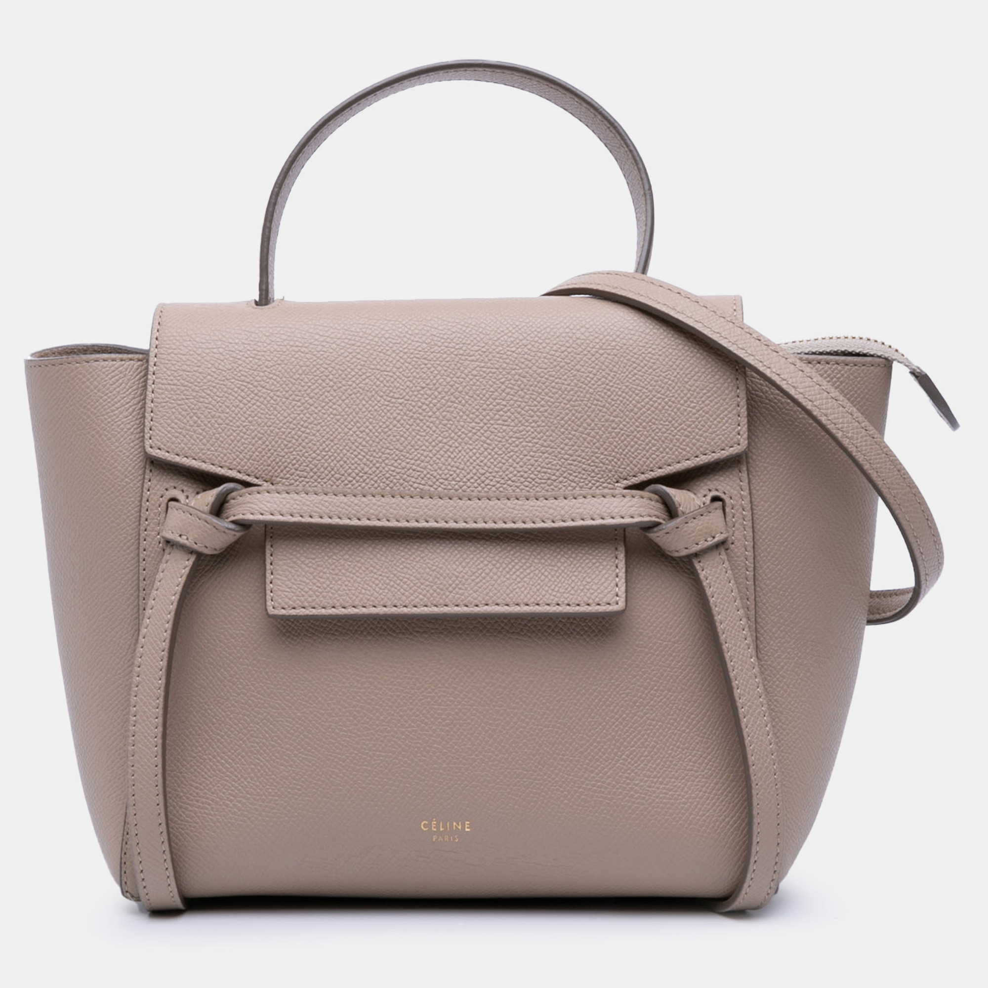 

Celine Brown Nano Grained Calfskin Belt Bag