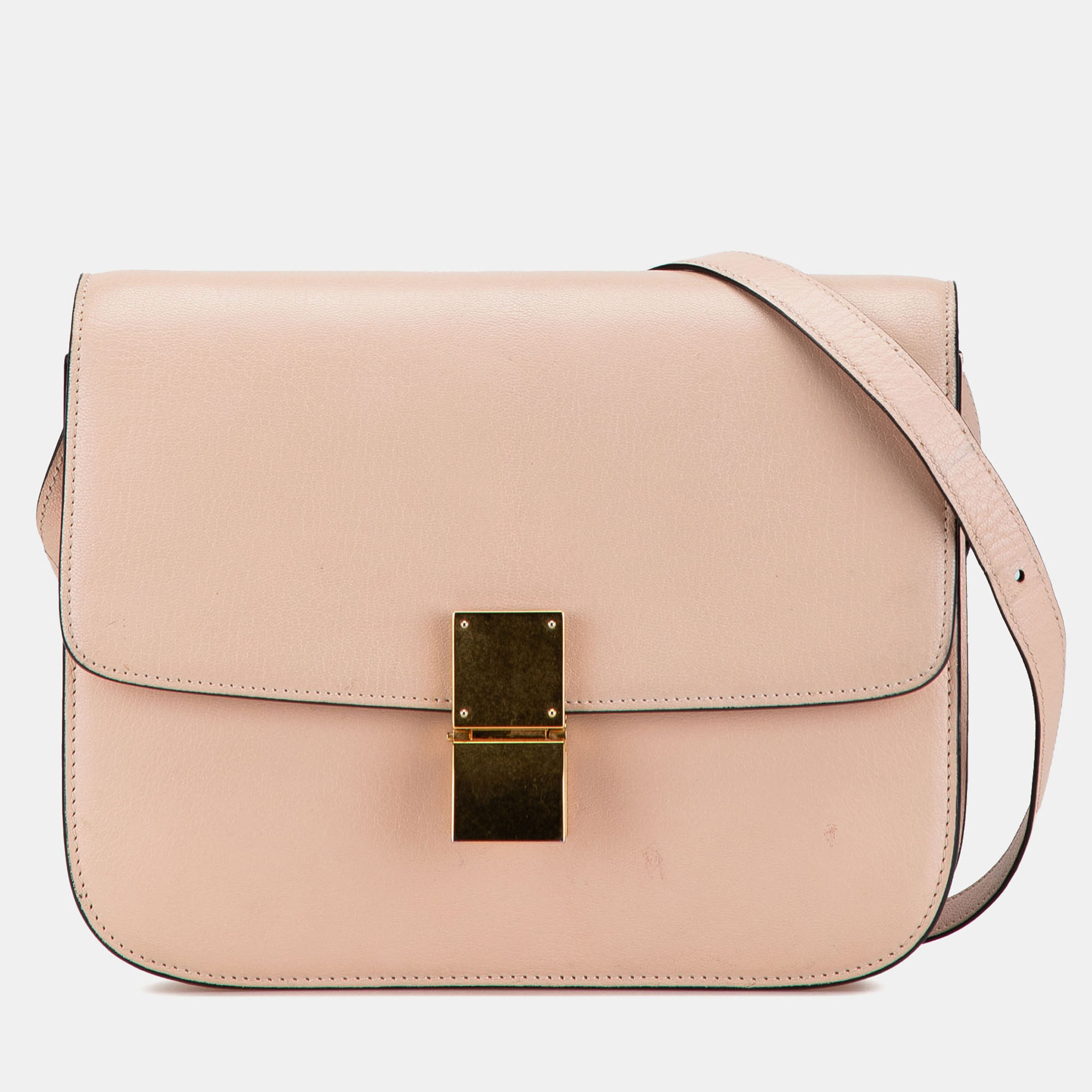 

Celine Pink Medium Calfskin Classic Box