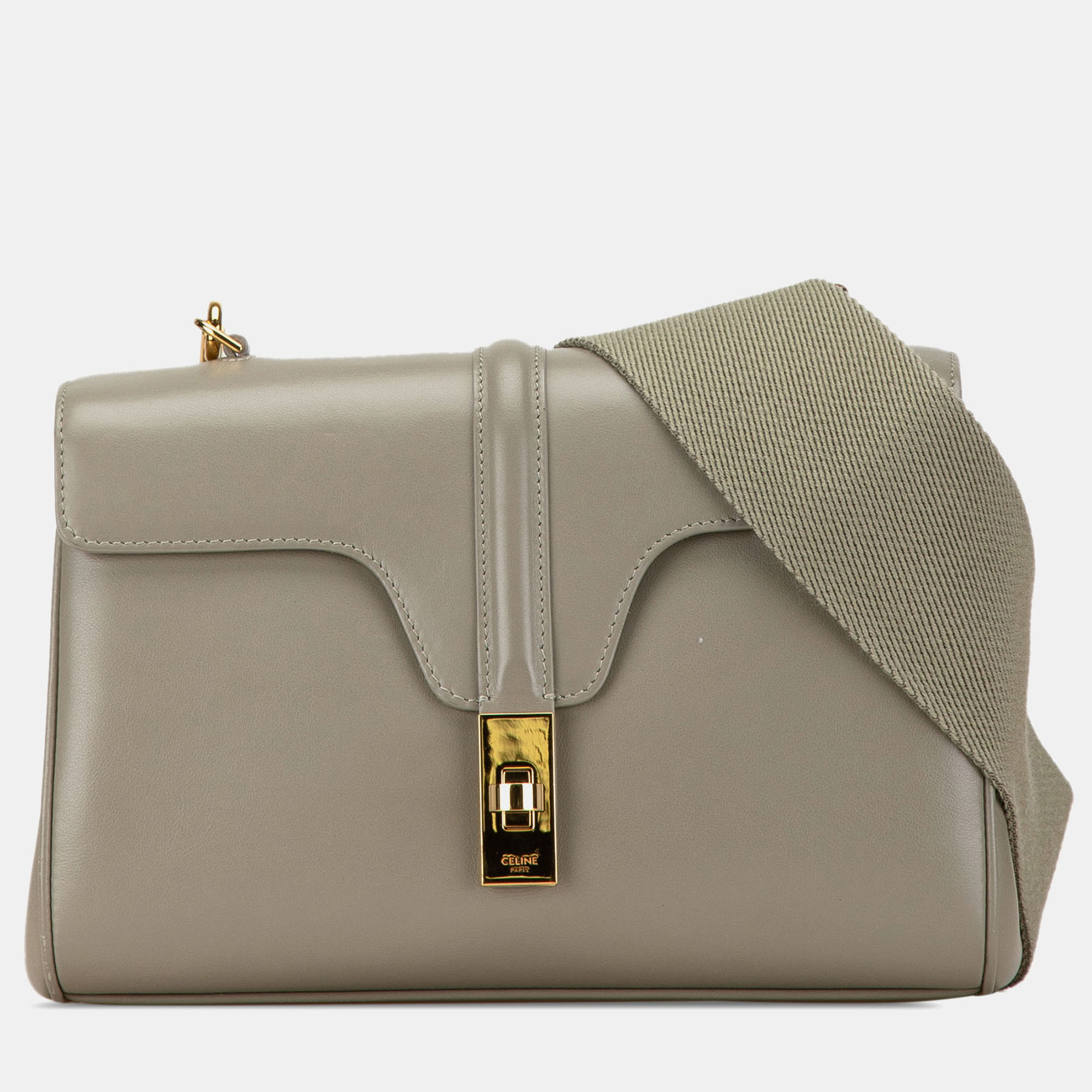 

Celine Green Teen Smooth Calfskin Soft 16 Crossbody