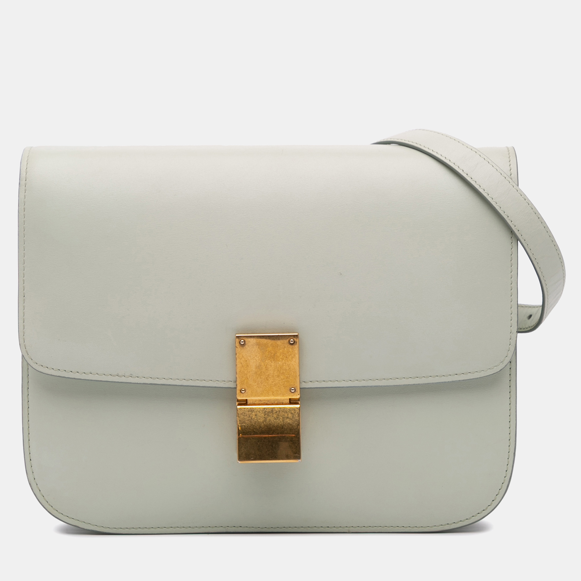 

Celine Green Medium Calfskin Classic Box