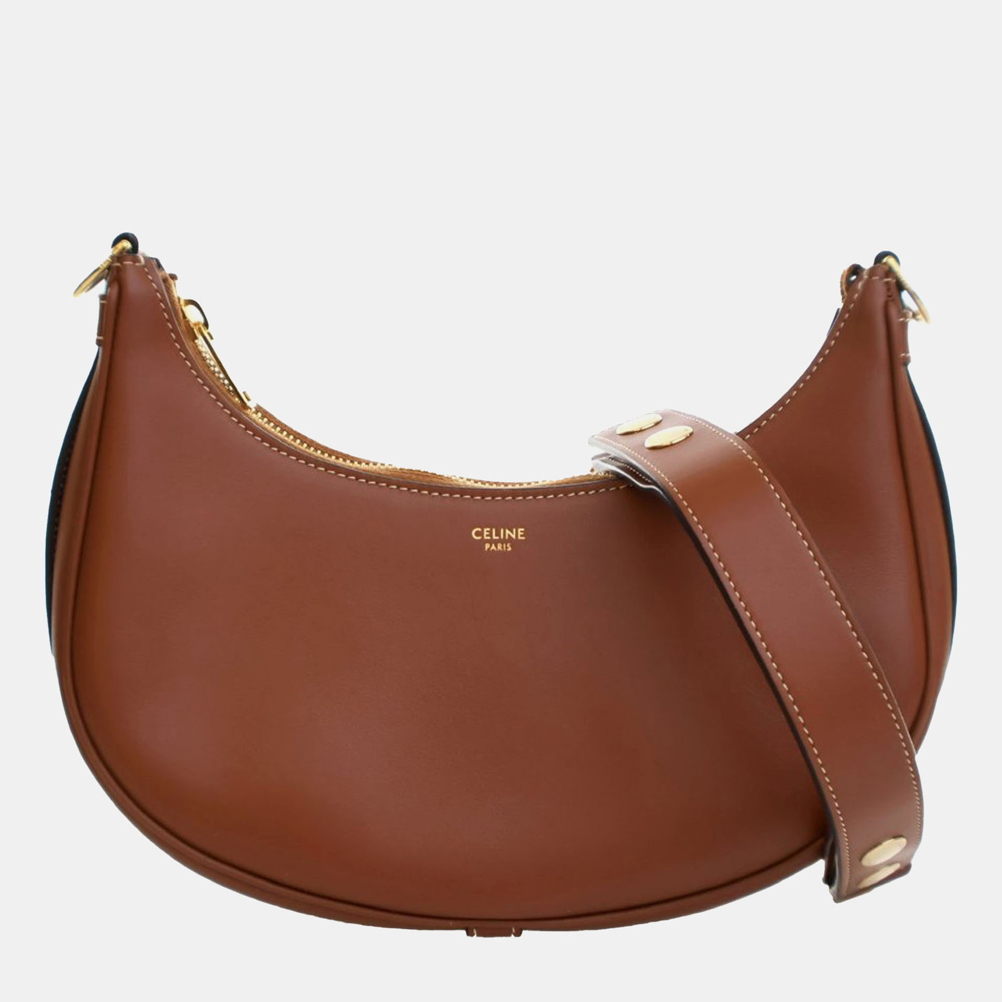 

Celine Brown Medium Calfskin Ava Shoulder Bag