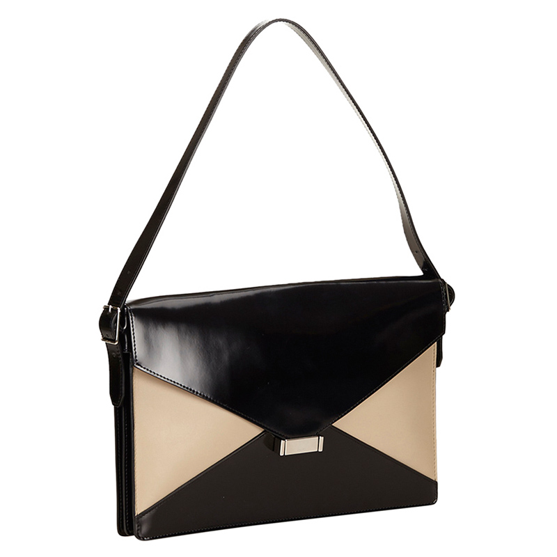 

Celine Tricolor Leather Diamond Shoulder Bag, Multicolor