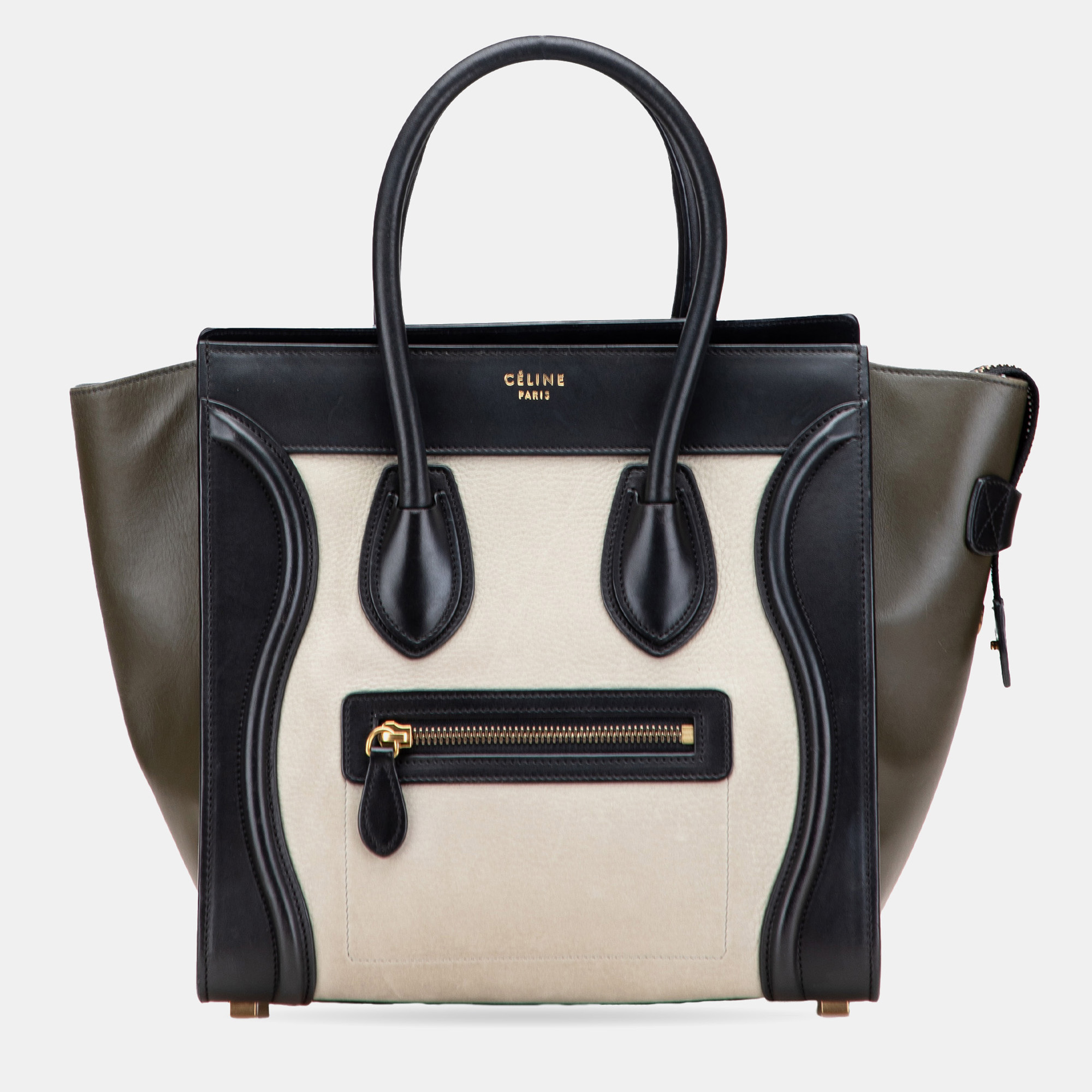 

Celine Multicolor Micro Leather Luggage Tote