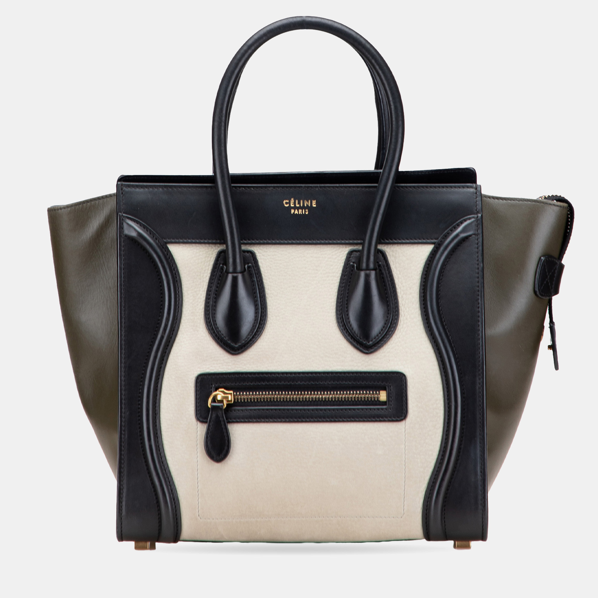 

Celine Multicolor Micro Leather Luggage Tote