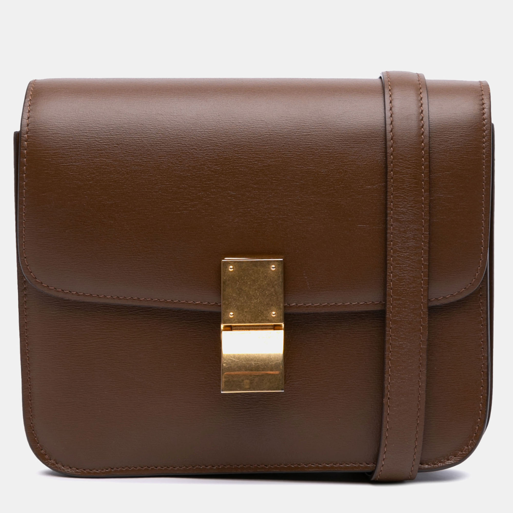 

Celine Brown Teen Calfskin Classic Box