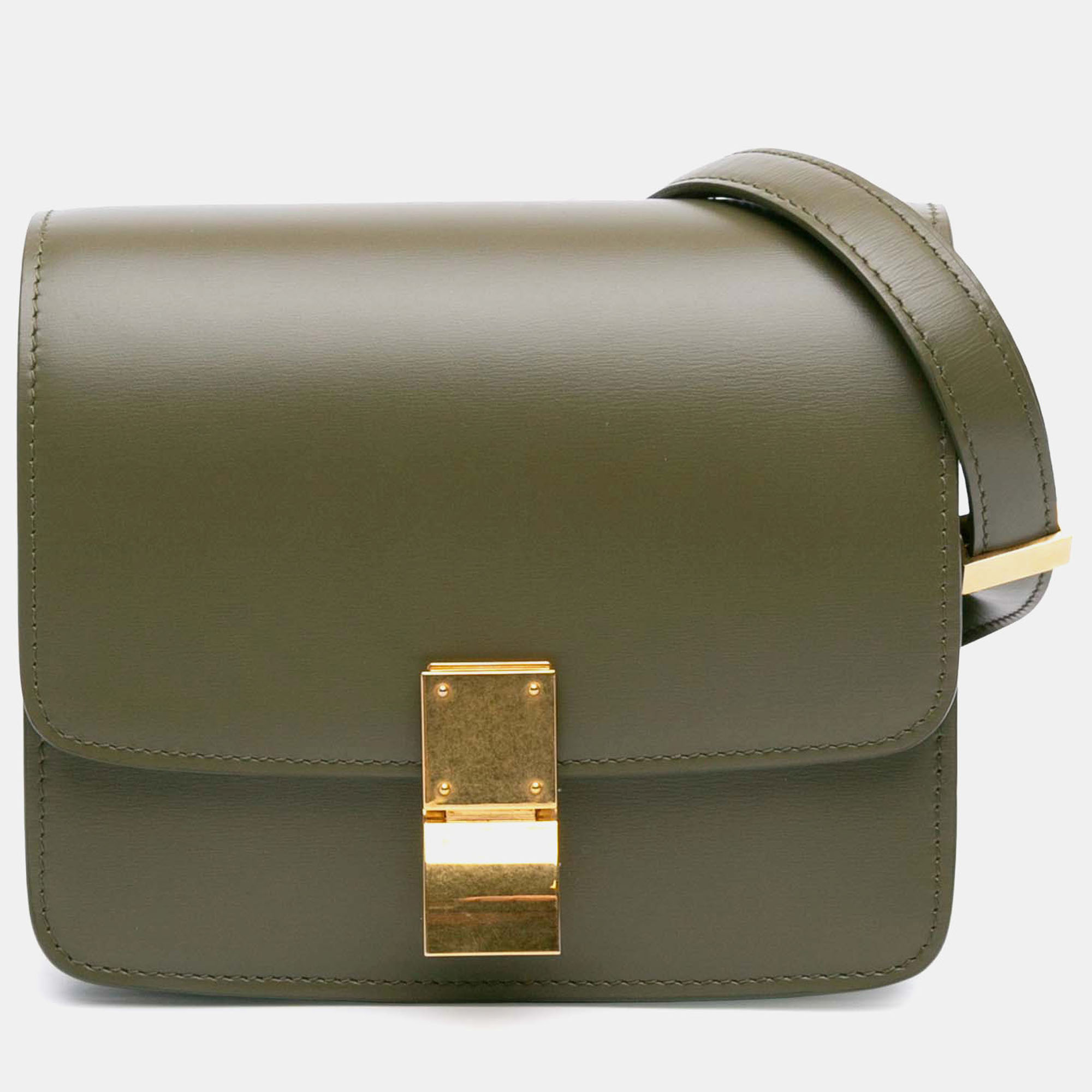 

Celine Green Small Calfskin Classic Box