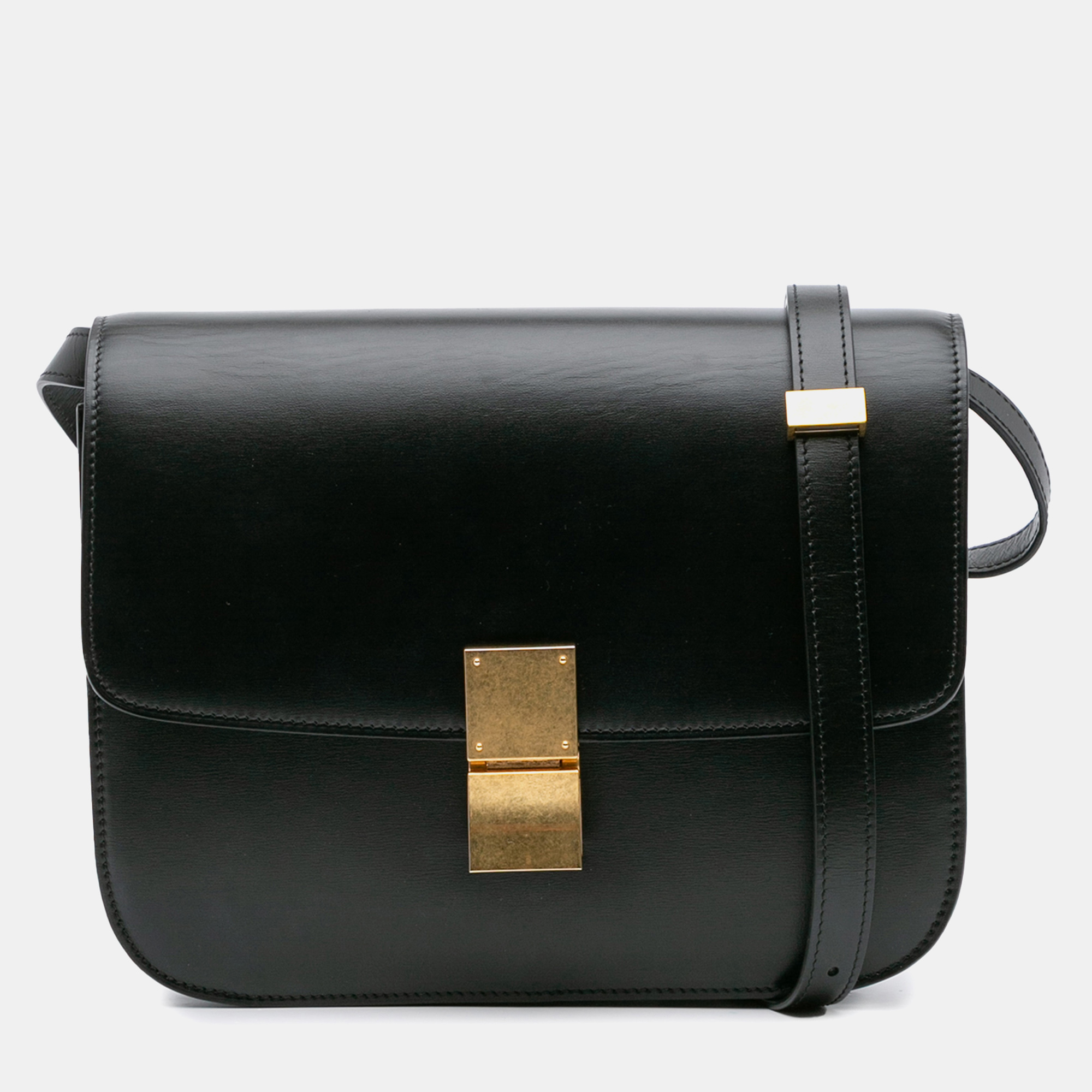 

Celine Black Medium Calfskin Classic Box