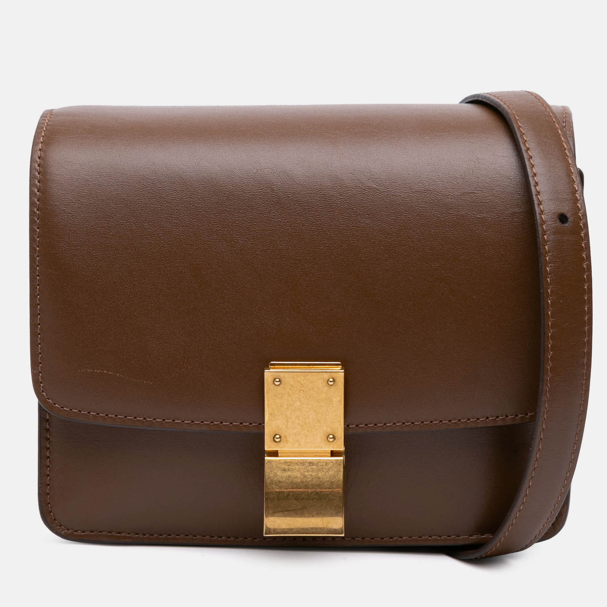 

Celine Brown Small Calfskin Classic Box