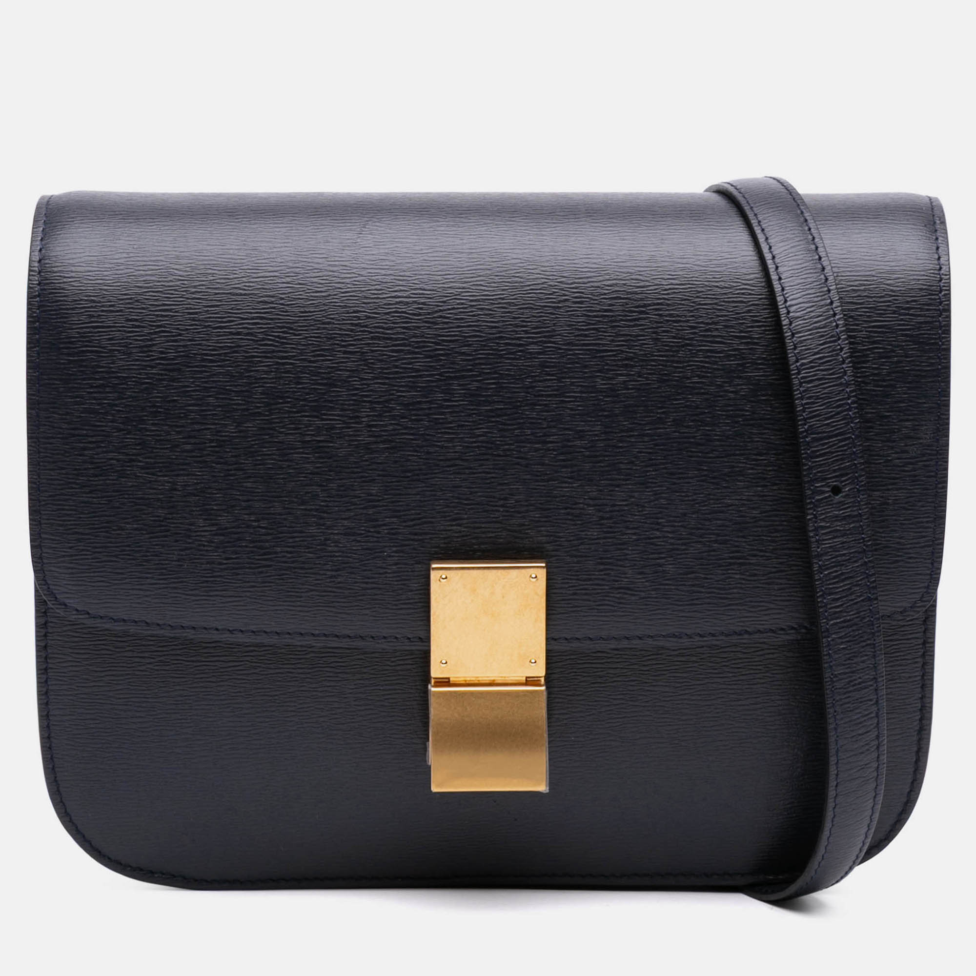 

Celine Black Medium Calfskin Classic Box